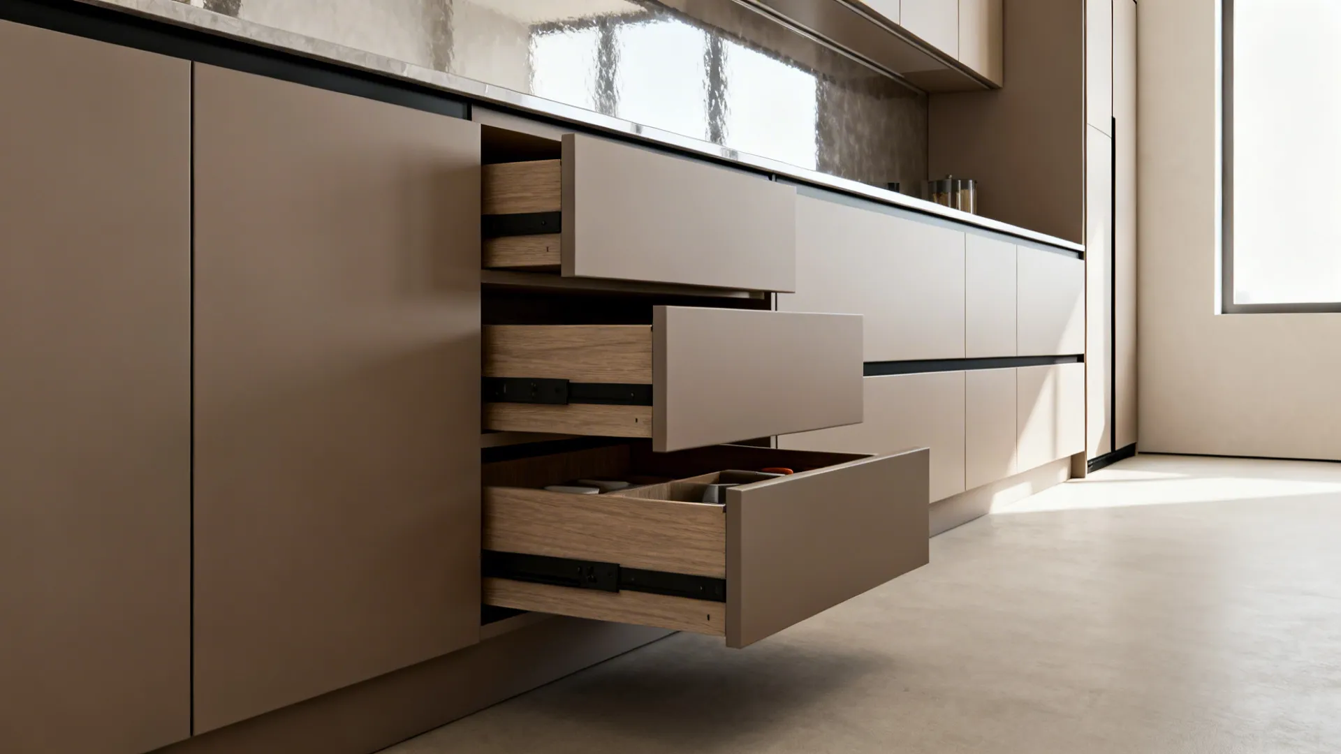 Minimalist storage that works harder