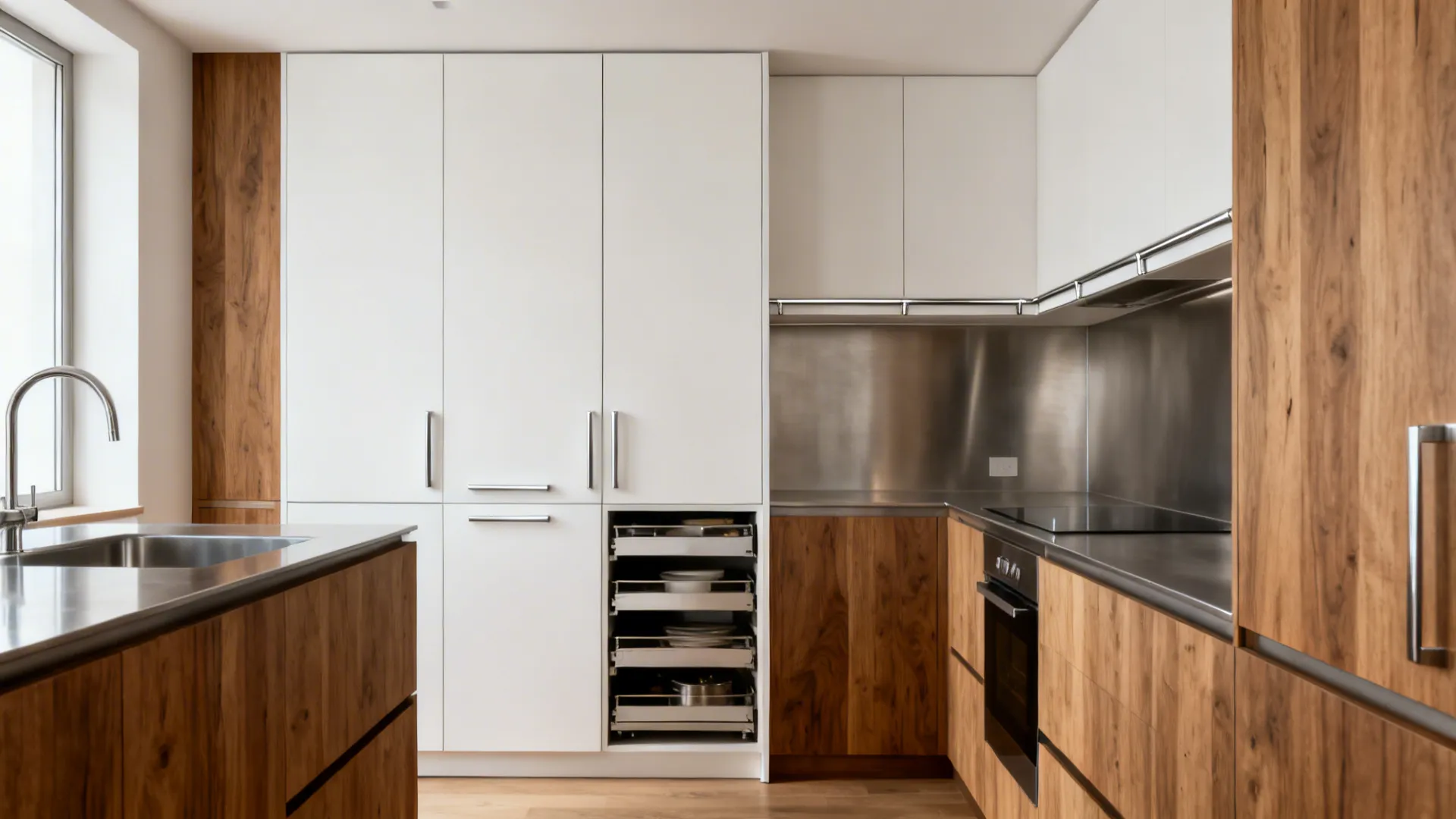 Minimalist Kitchen Storage that Works