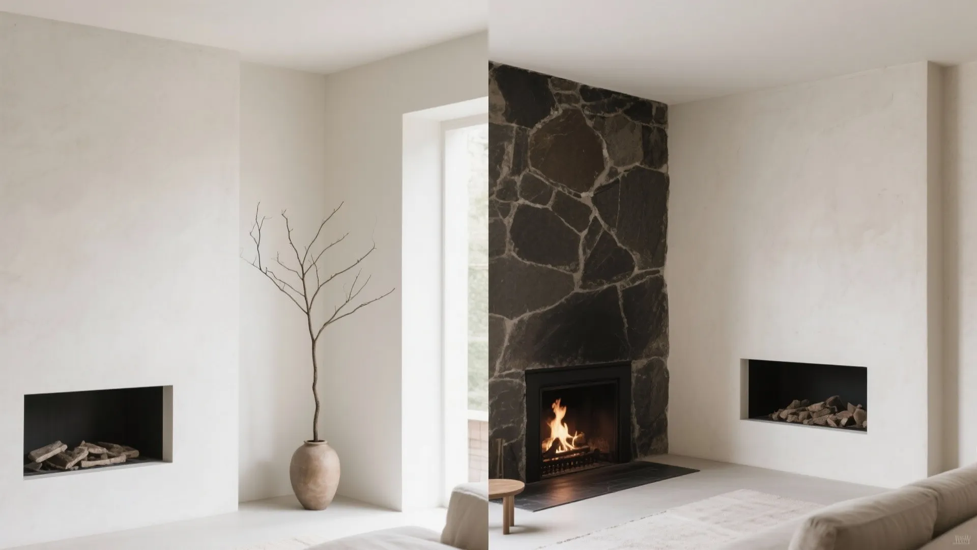 Minimal corner surround, maximum calm