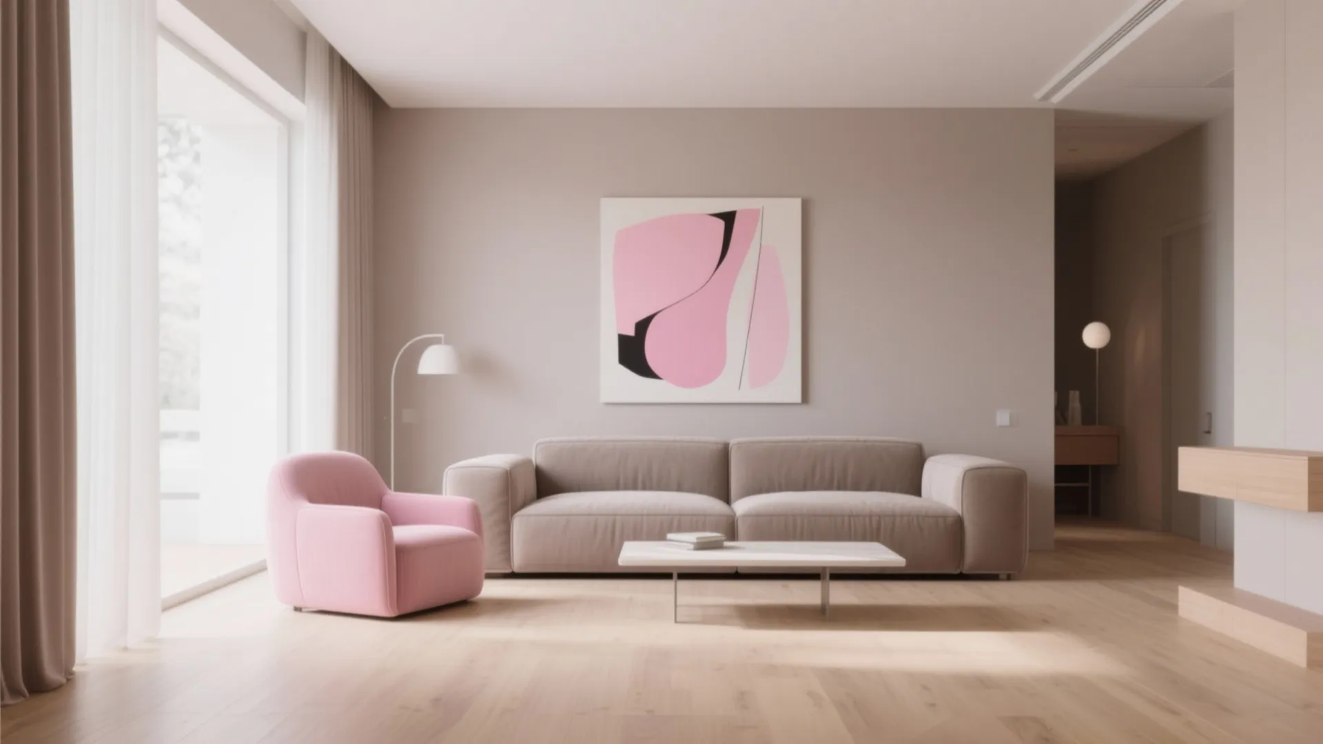 3. Modern Minimal Taupe Base