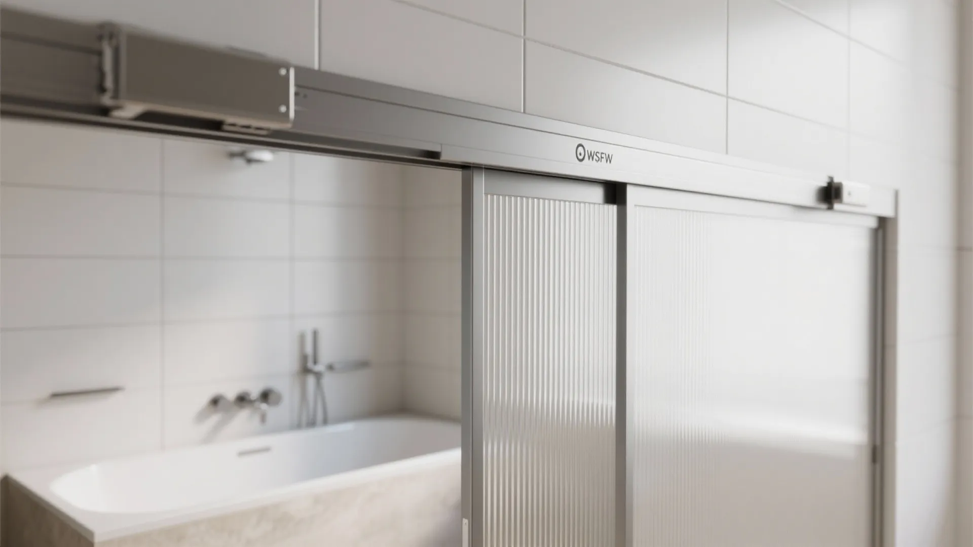 5. Trackless or minimal-track sliders for easy cleaning