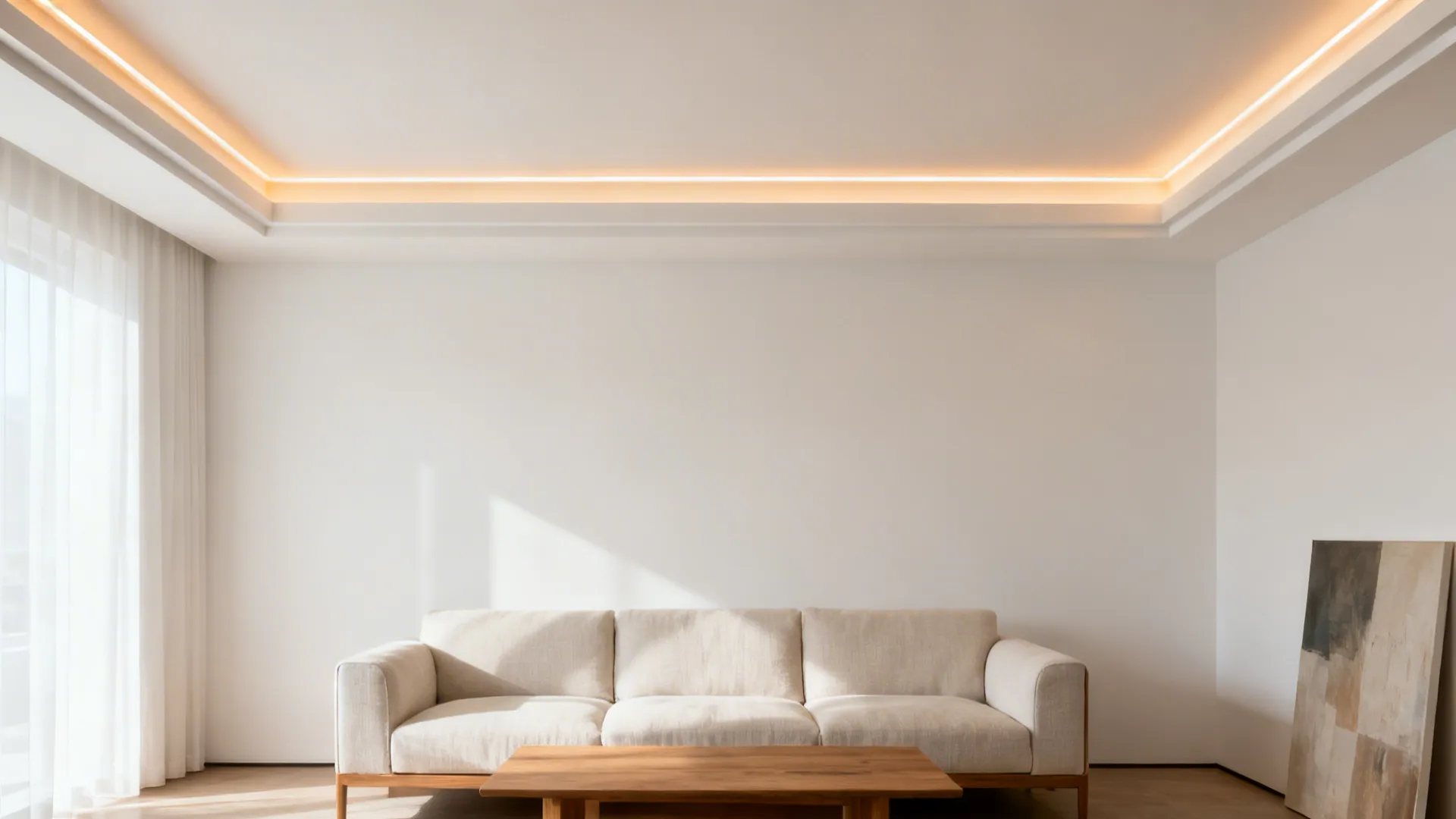 Minimal recessed tray for a brighter core