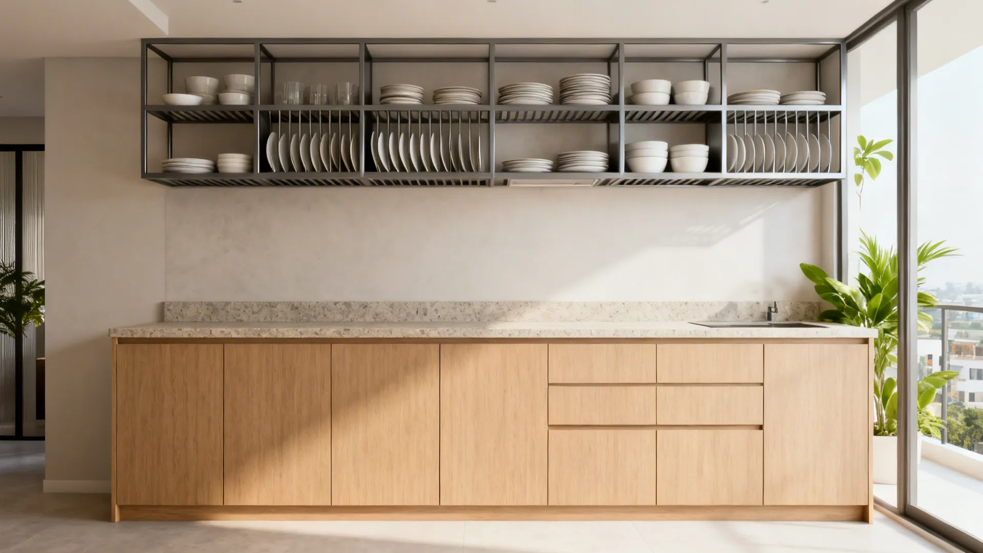 1) Minimal, mold-resistant storage for a tropical climate