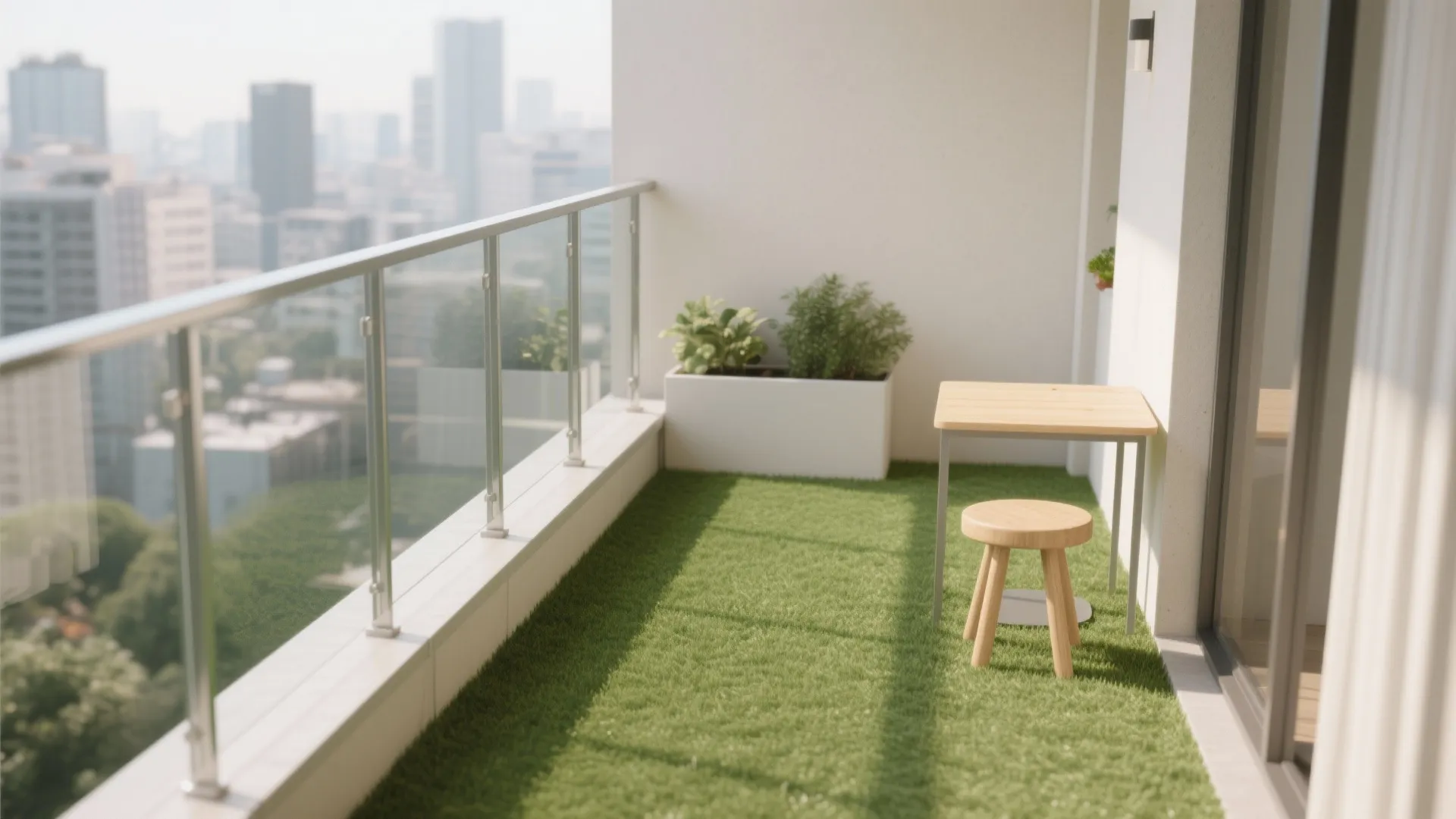 Minimalist Artificial Turf Layer