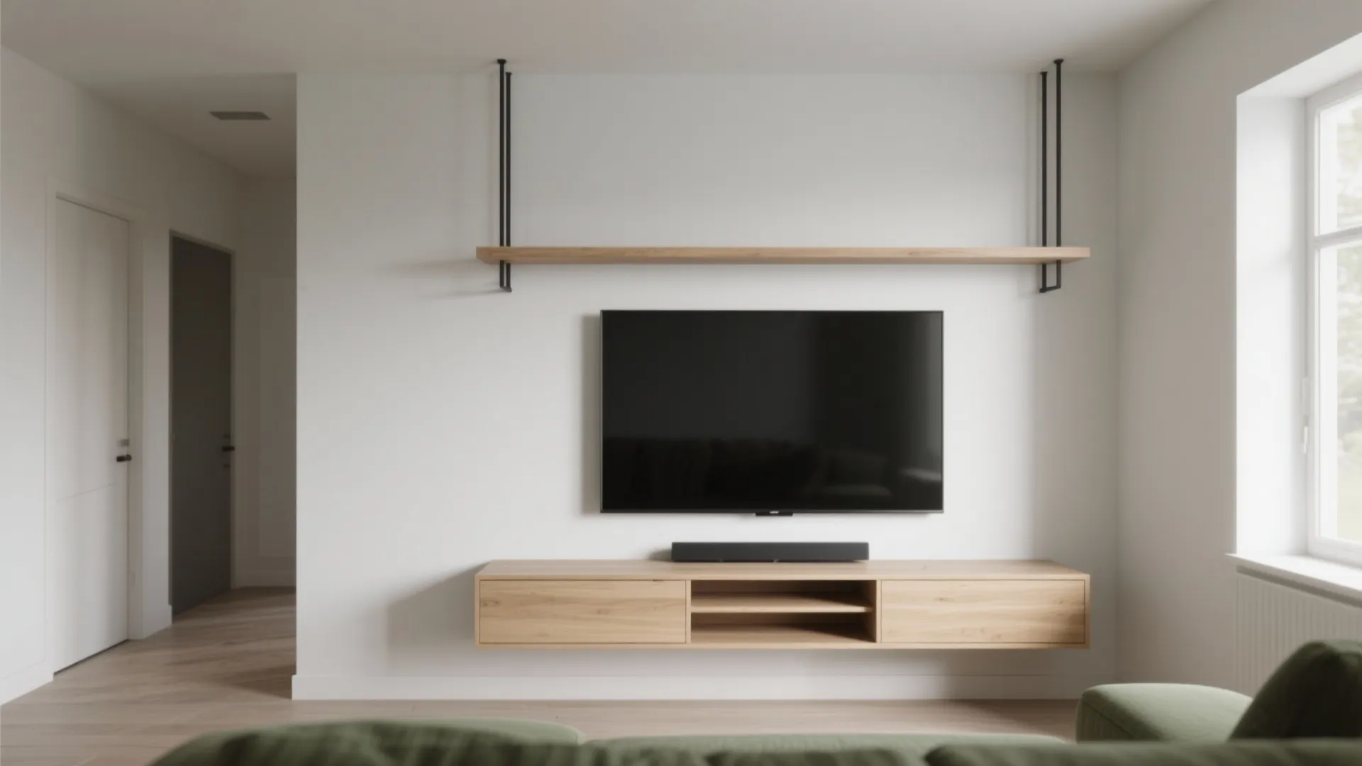 5 simple tv unit design for hall 2018 ideas: A senior designer’s 5 timeless, space-smart TV wall ideas that still shine today