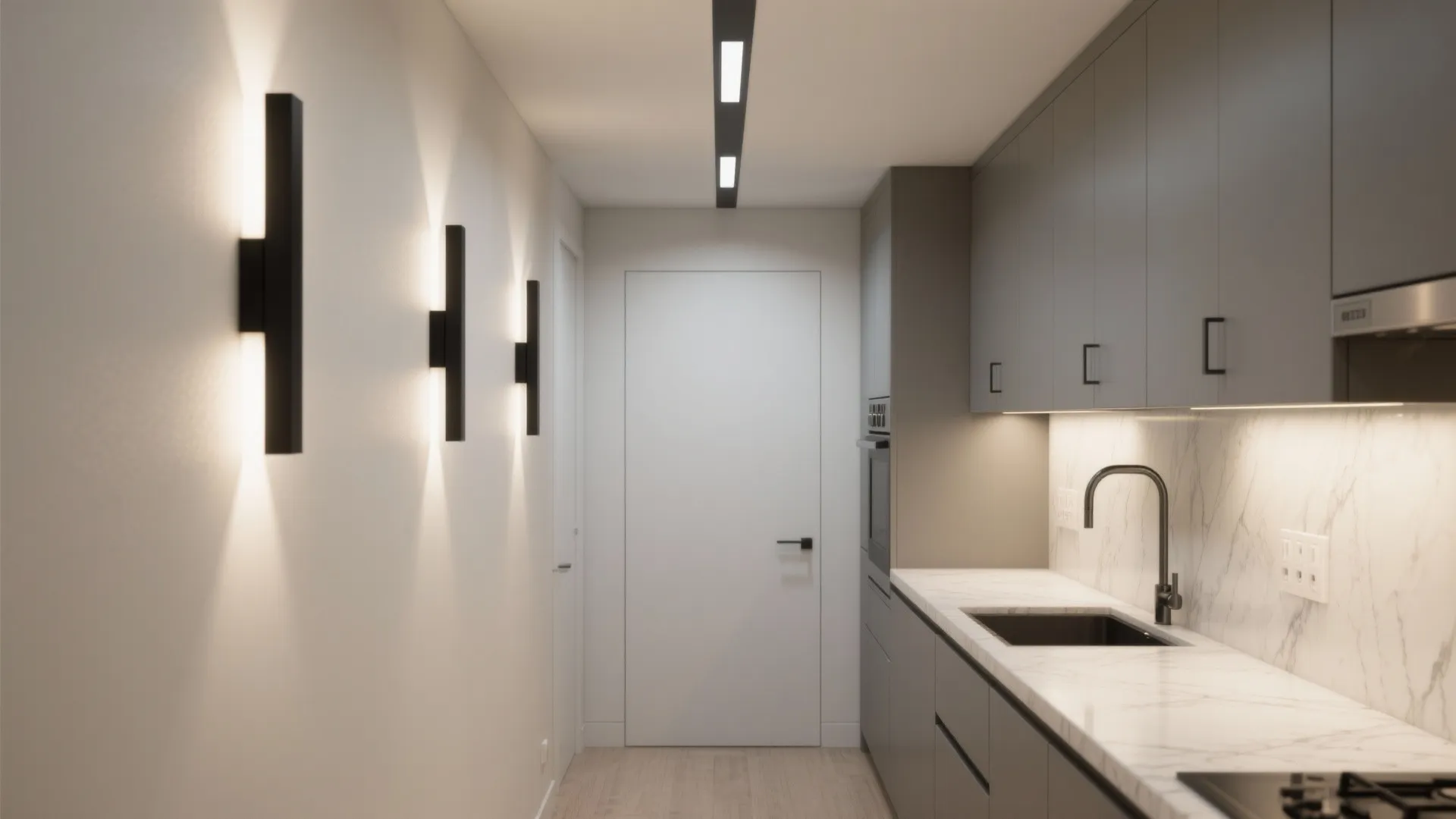 Minimalist Up Down Wall Lights for Clean Lines