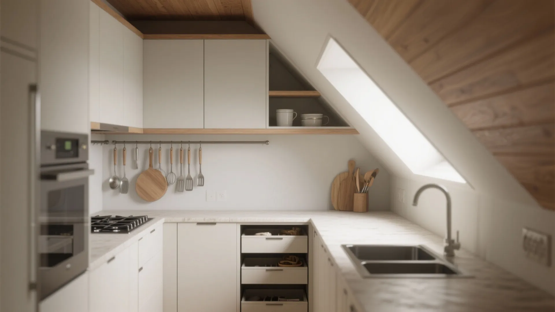 3. Keep Upper Cabinets Minimal to Maximize Airiness