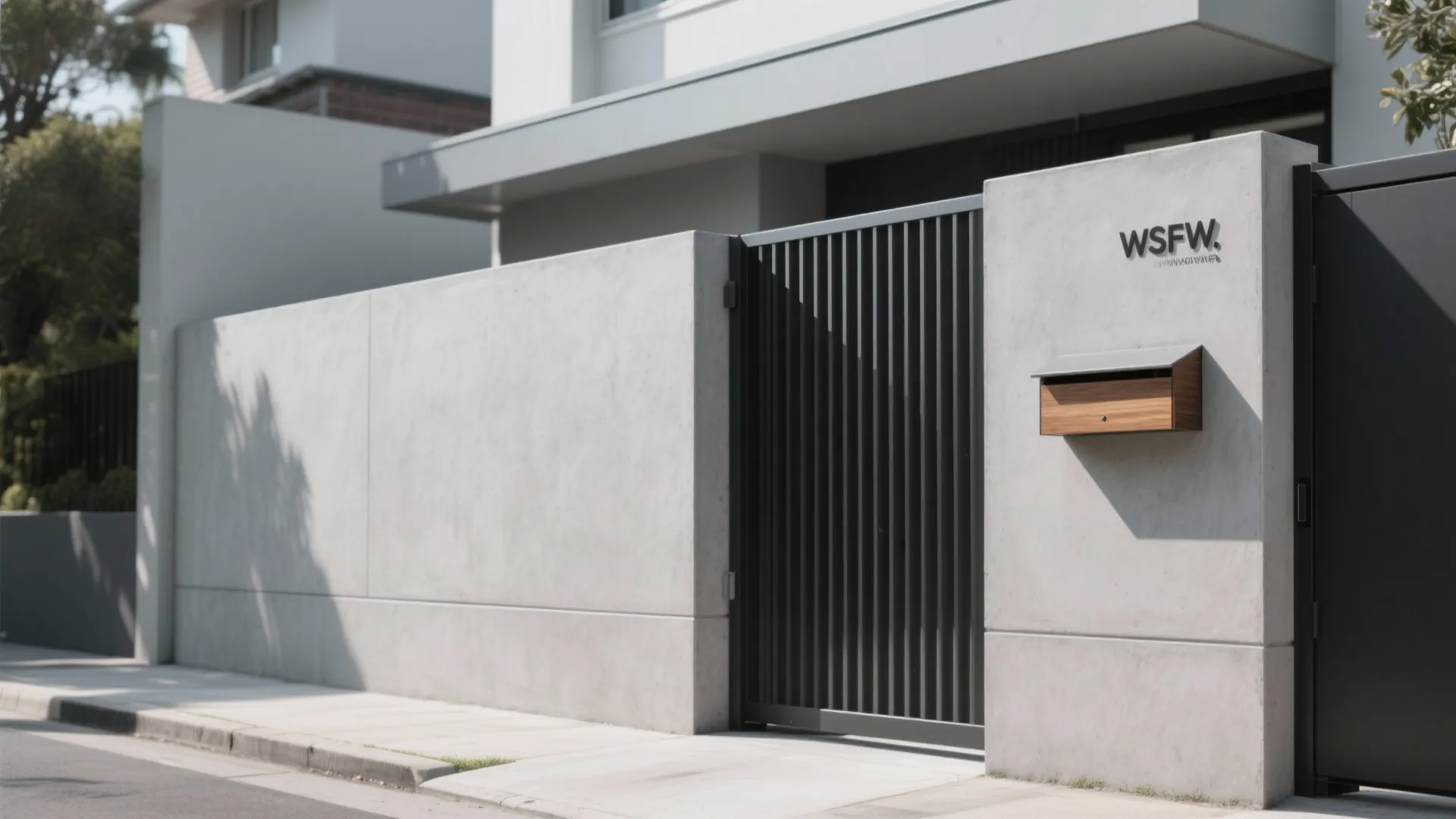 Calm Minimalism: Concrete + Metal Accents