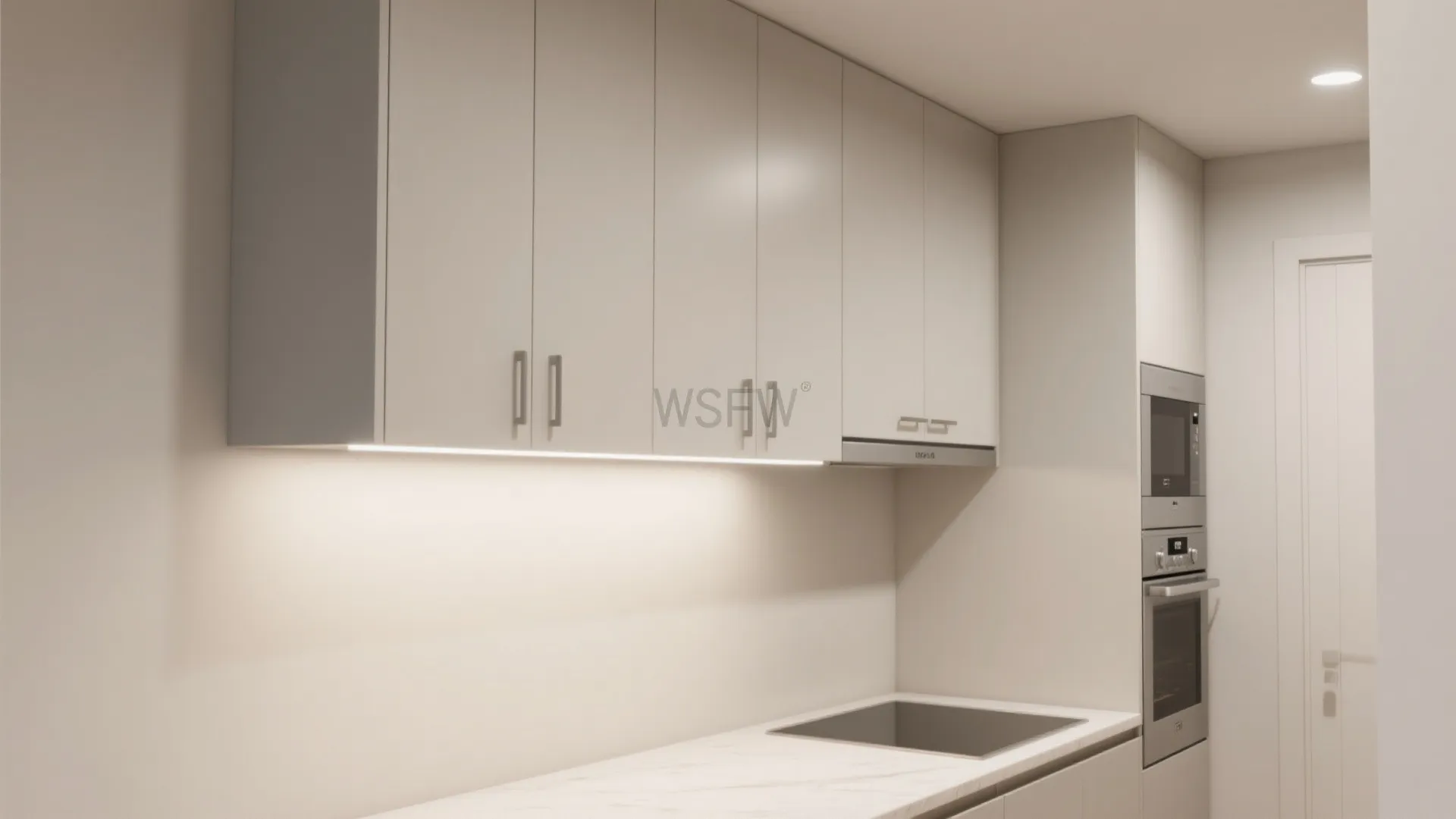 Minimalist wall storage that disappears