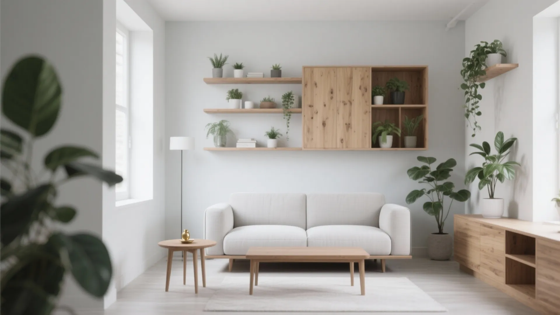 Monochrome Minimalism with Warm Touches