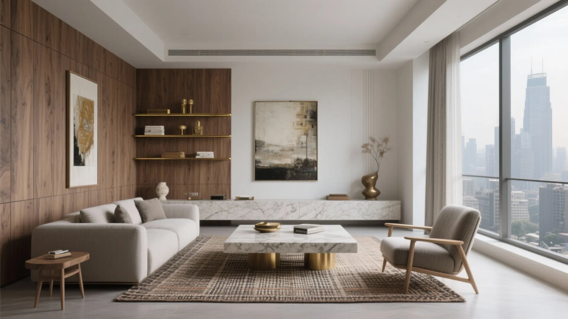 Calibrated Minimalism With Indian Warmth