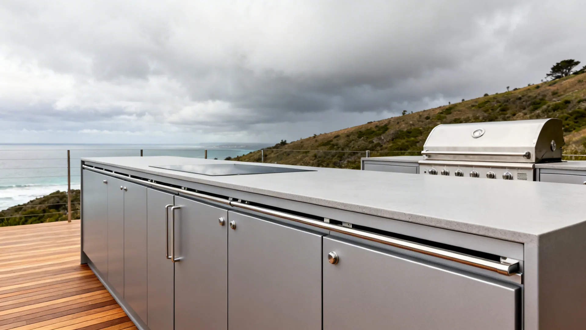 Minimalist storage that works as weather armor