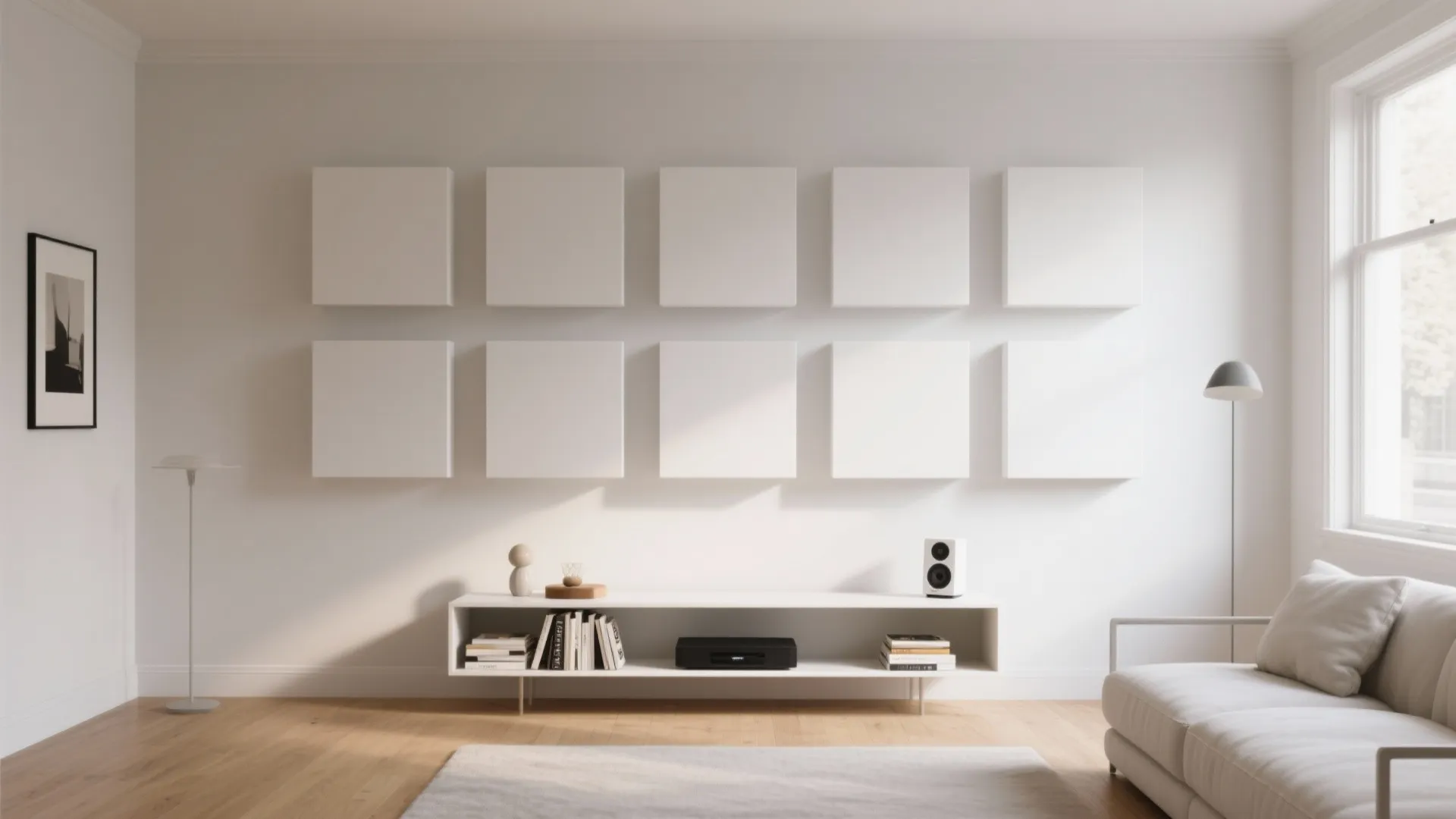 Minimalist Square Box Wall Shelves