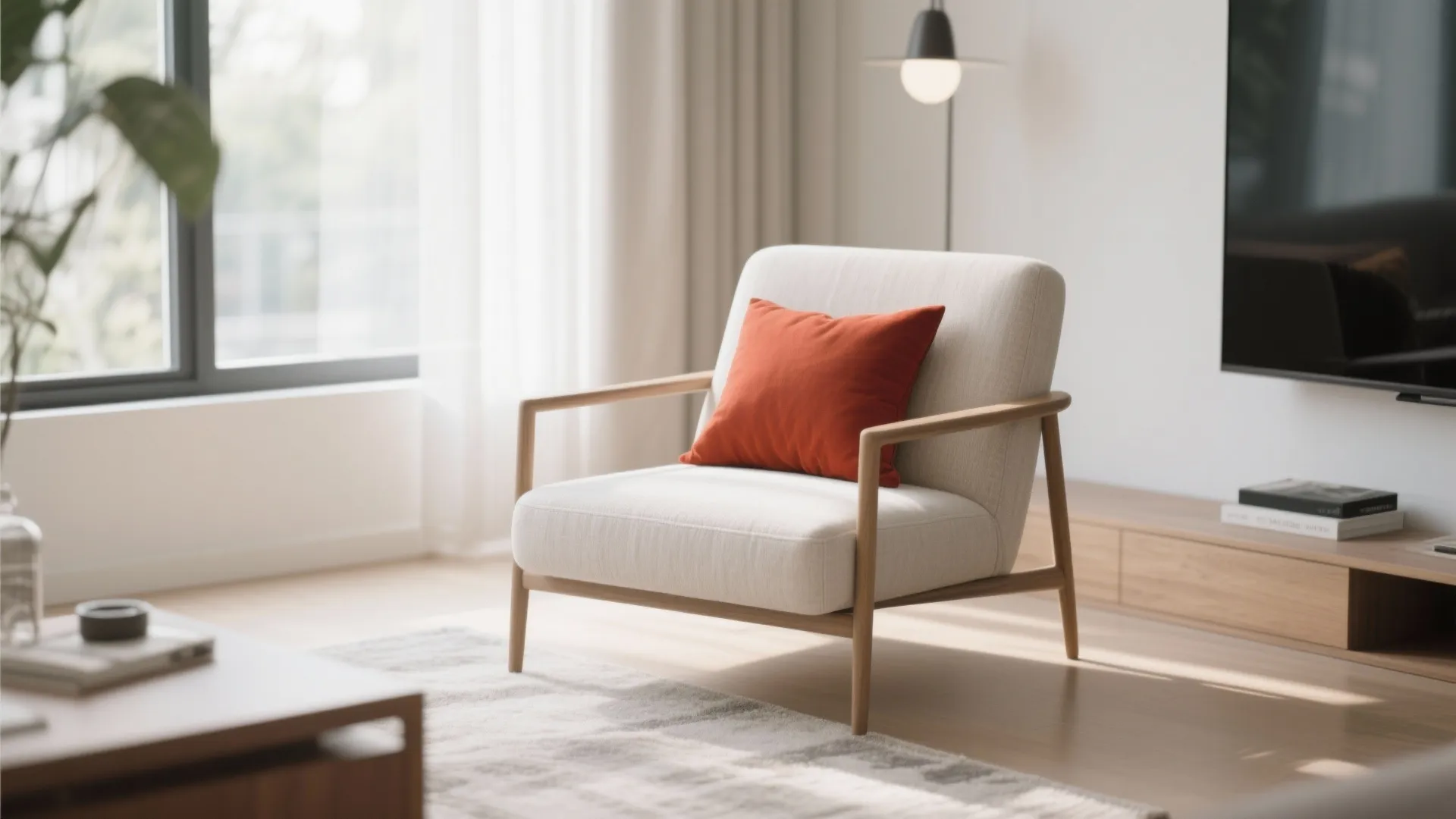 1. Minimalist Armless Chairs