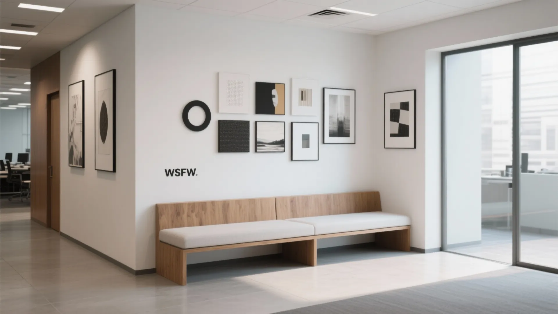 5. Minimalist Art Corners