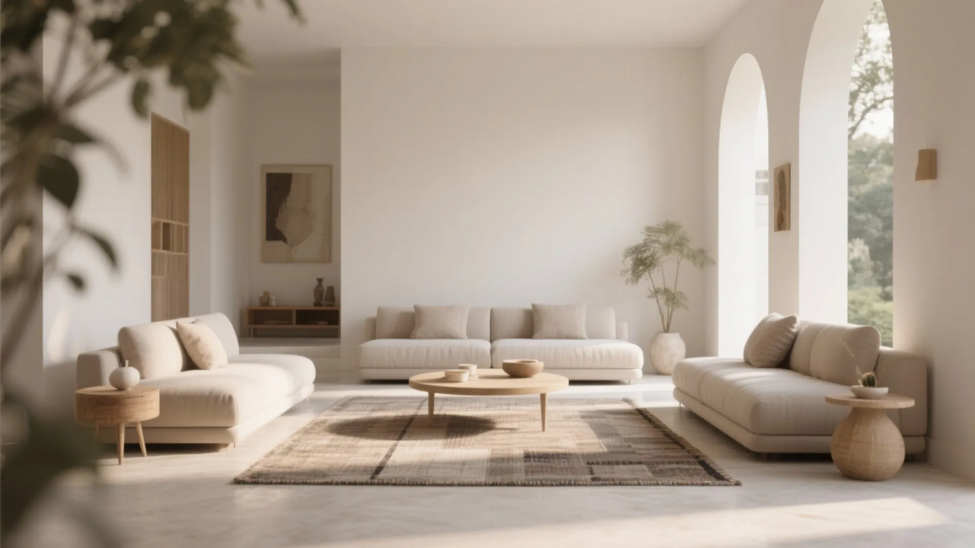 Minimalist Seating Layout