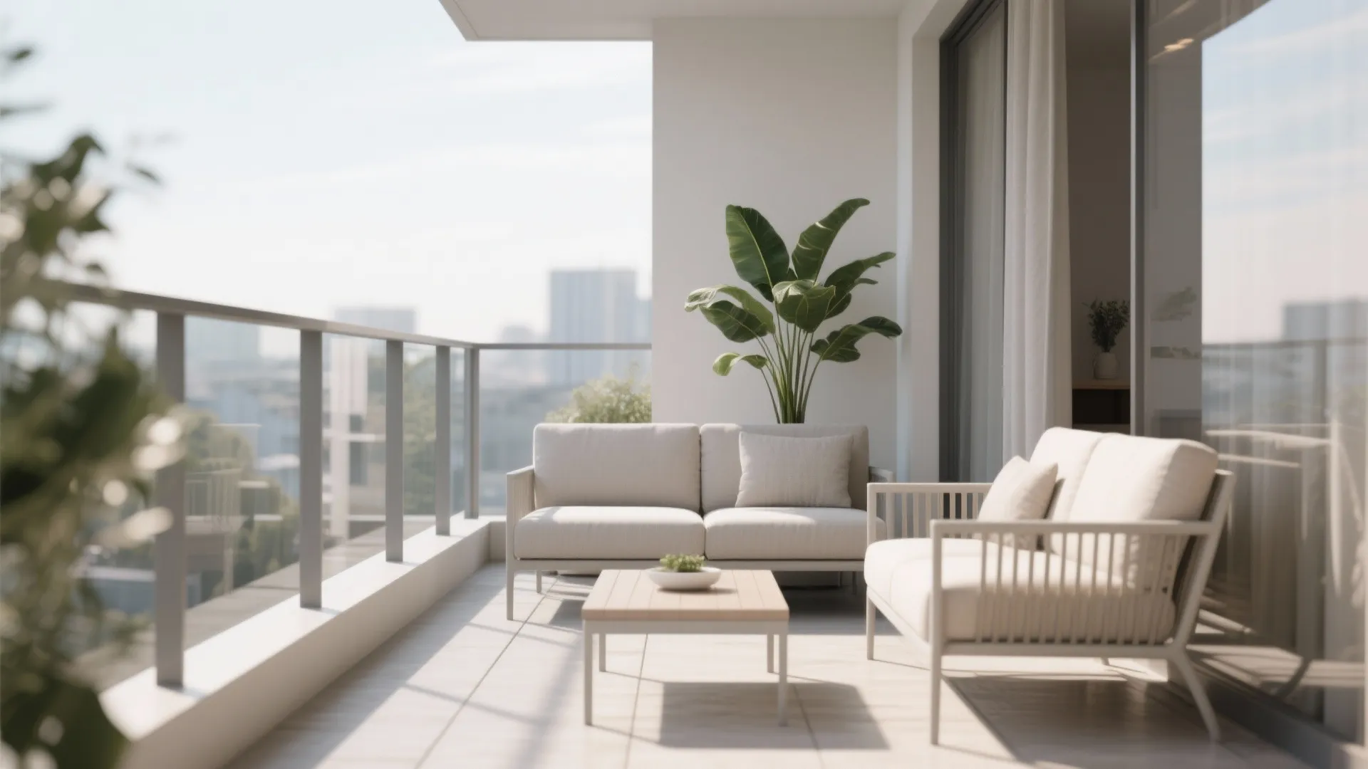 Minimalist Outdoor Lounge