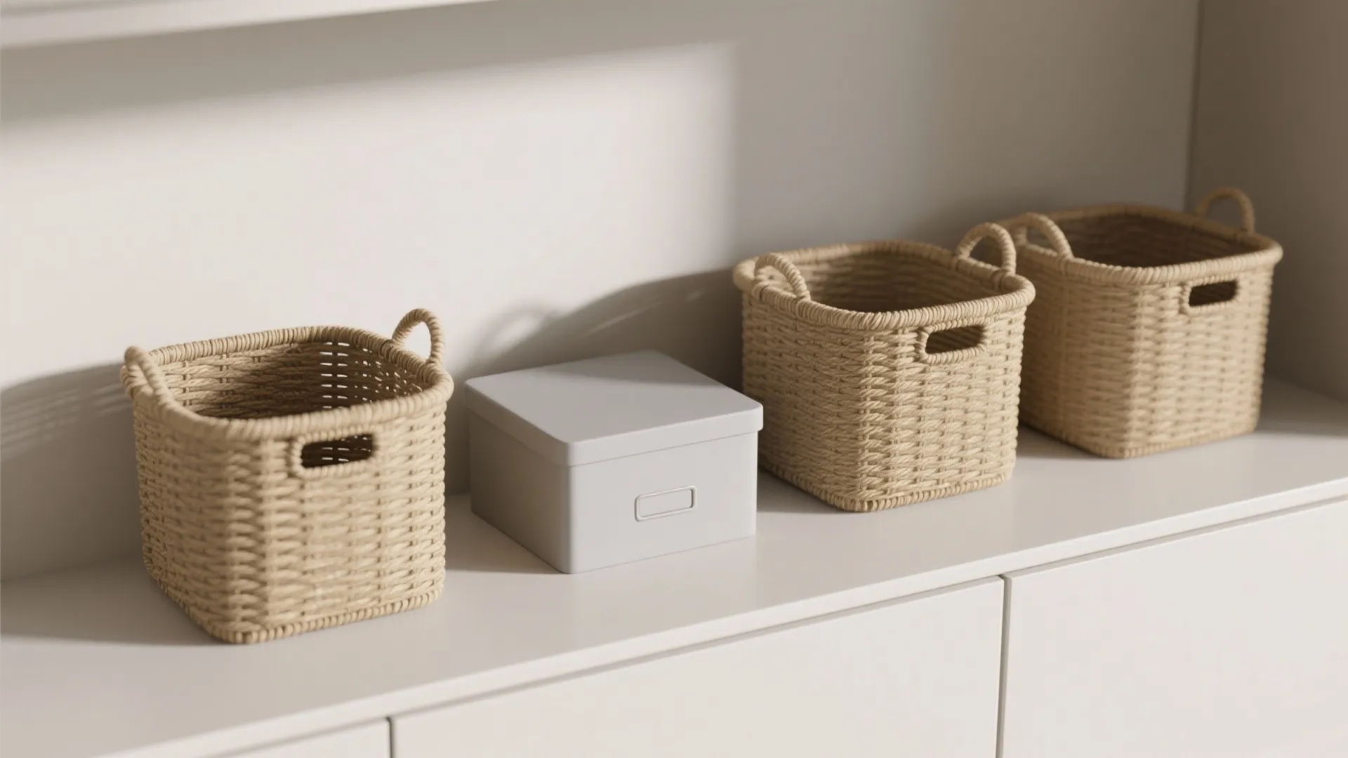 Minimalist kitchen storage