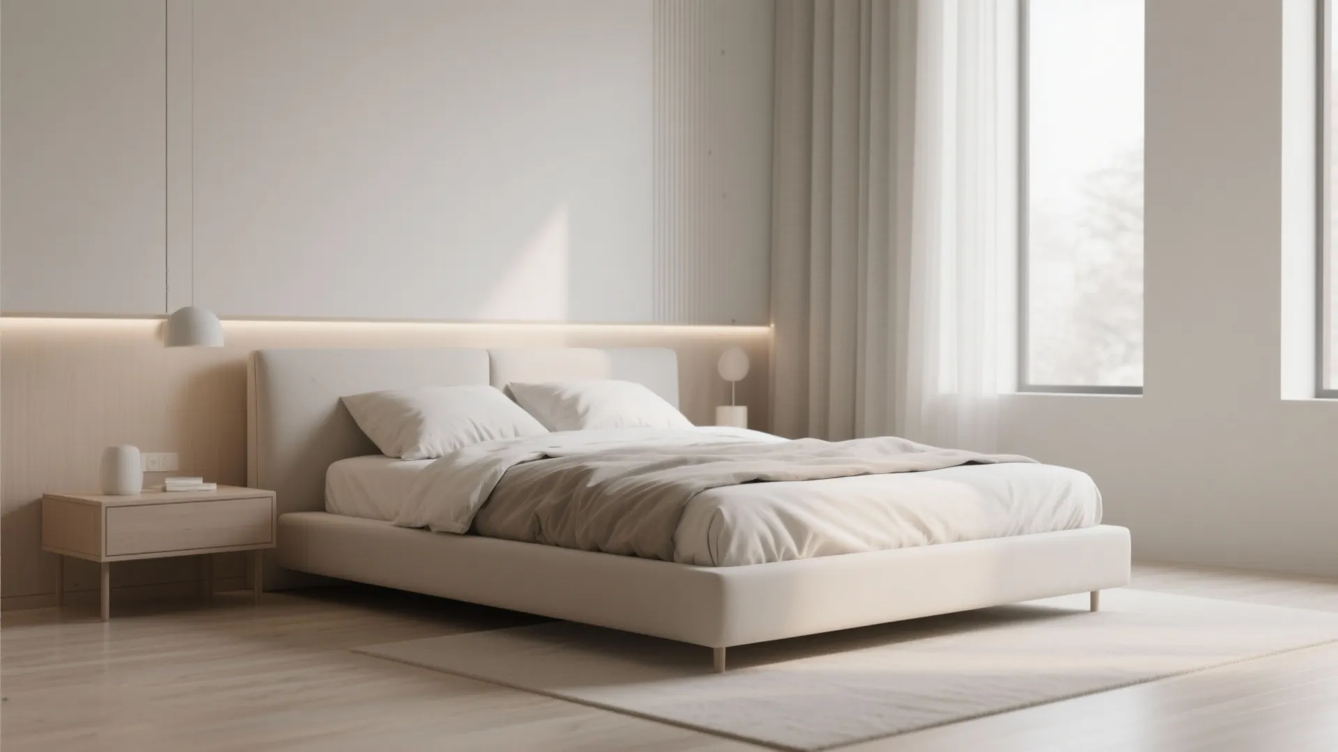 7. Minimalist Bed Frame