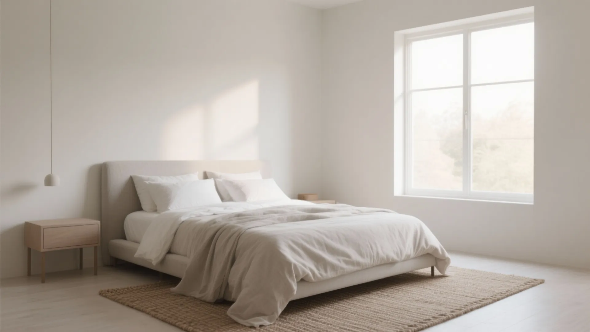 Minimalist Master Bedroom Retreat