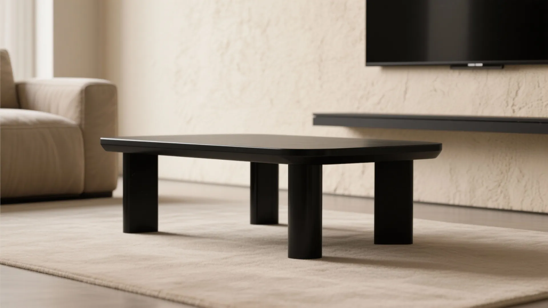 1. Minimalist Black Accents