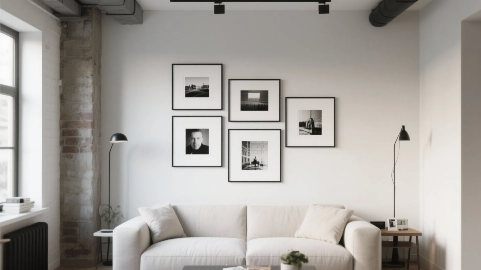 1. Minimalist Black Frames