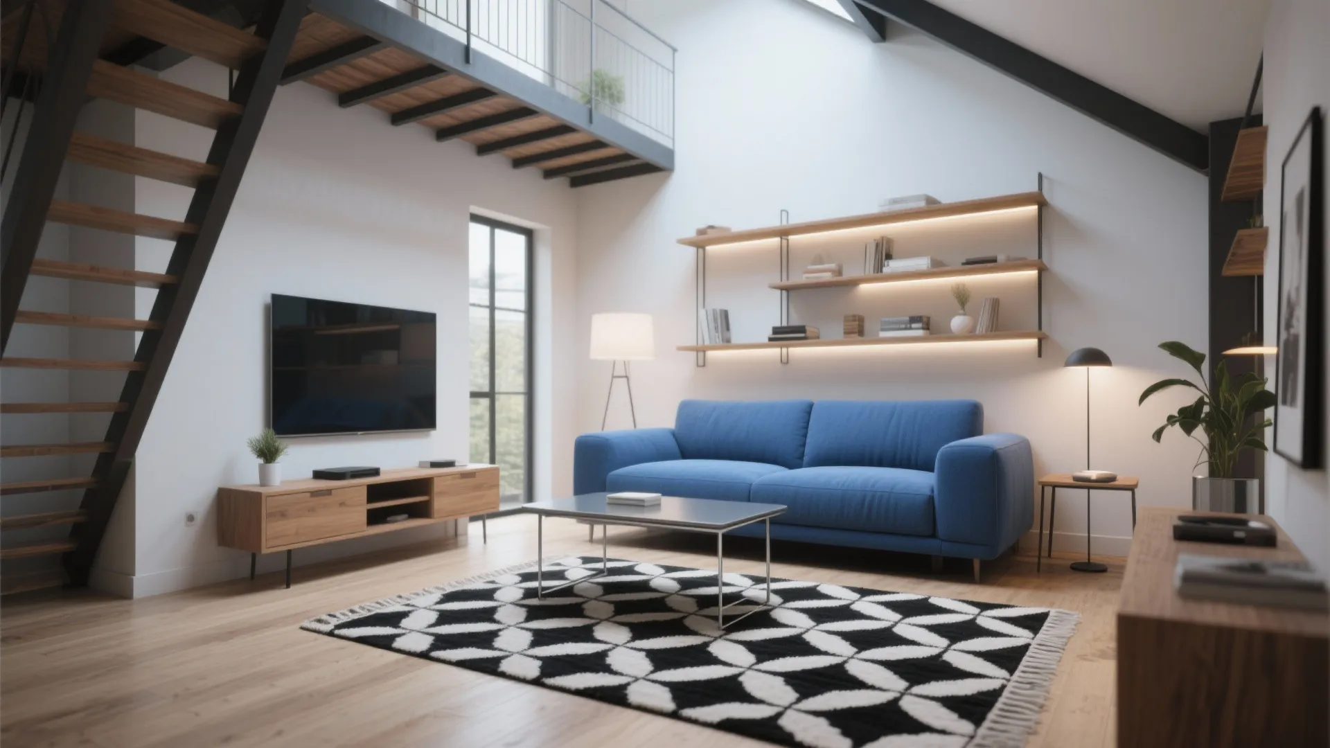 Modern Minimalism with Monochrome Layers