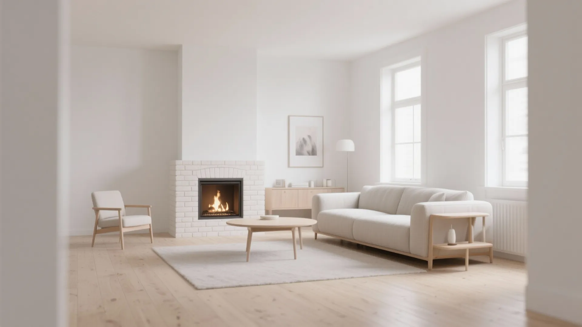 6. Modern Minimalist Brick