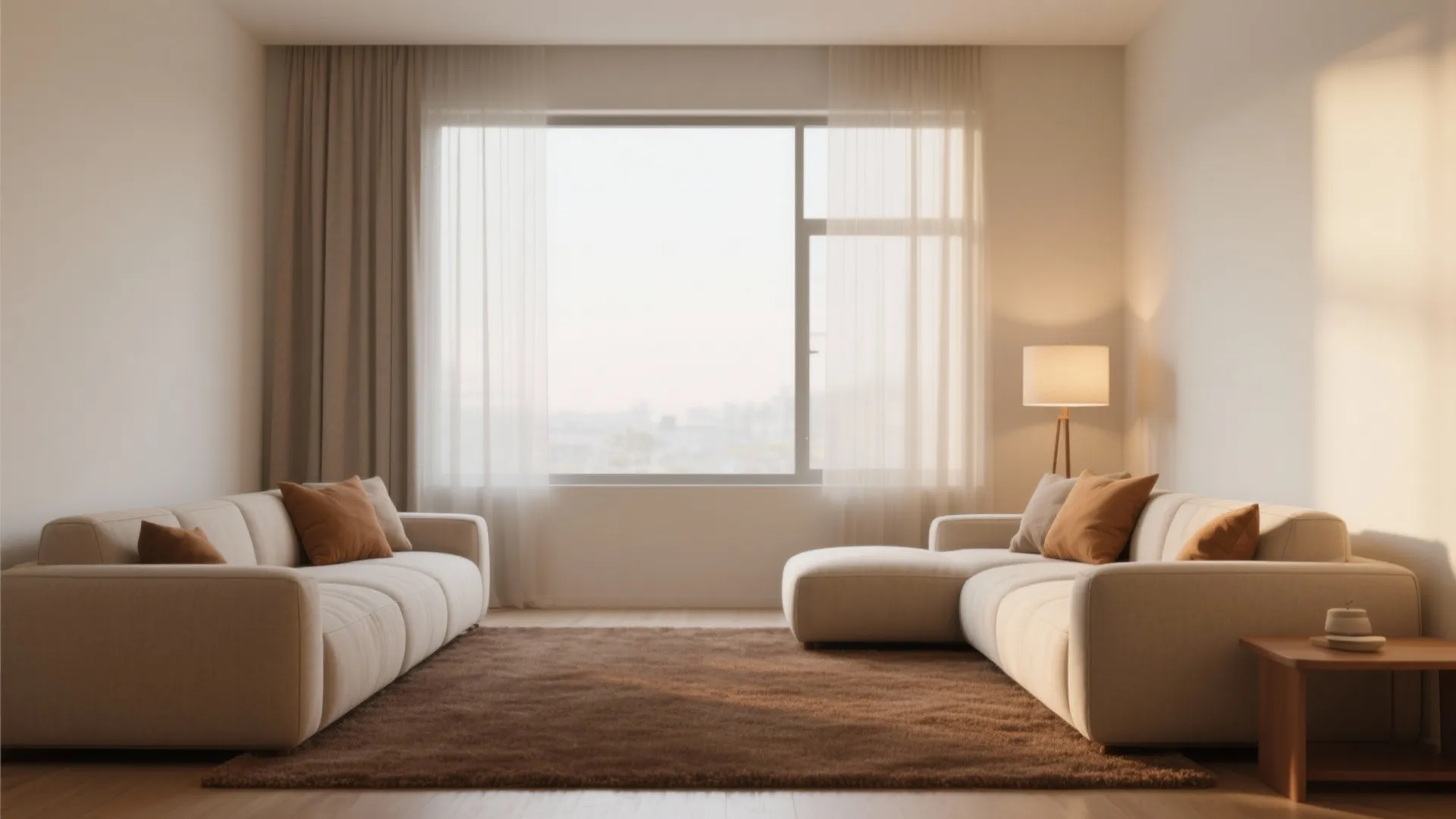 1. Minimalist Decor with Warm Accents