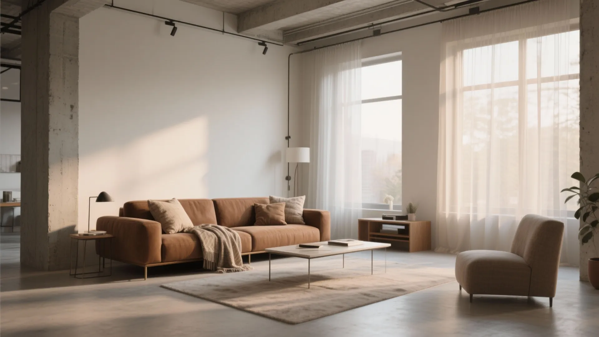 1. Minimalist Decor with Cozy Layers