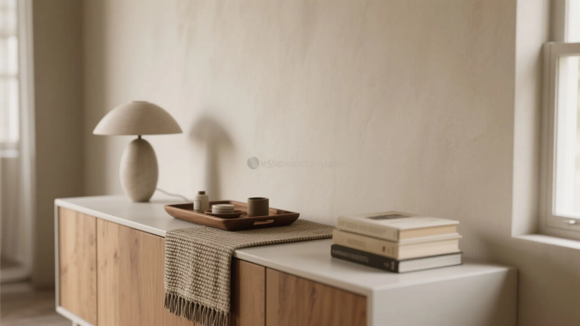 Minimalist Buffet Styling