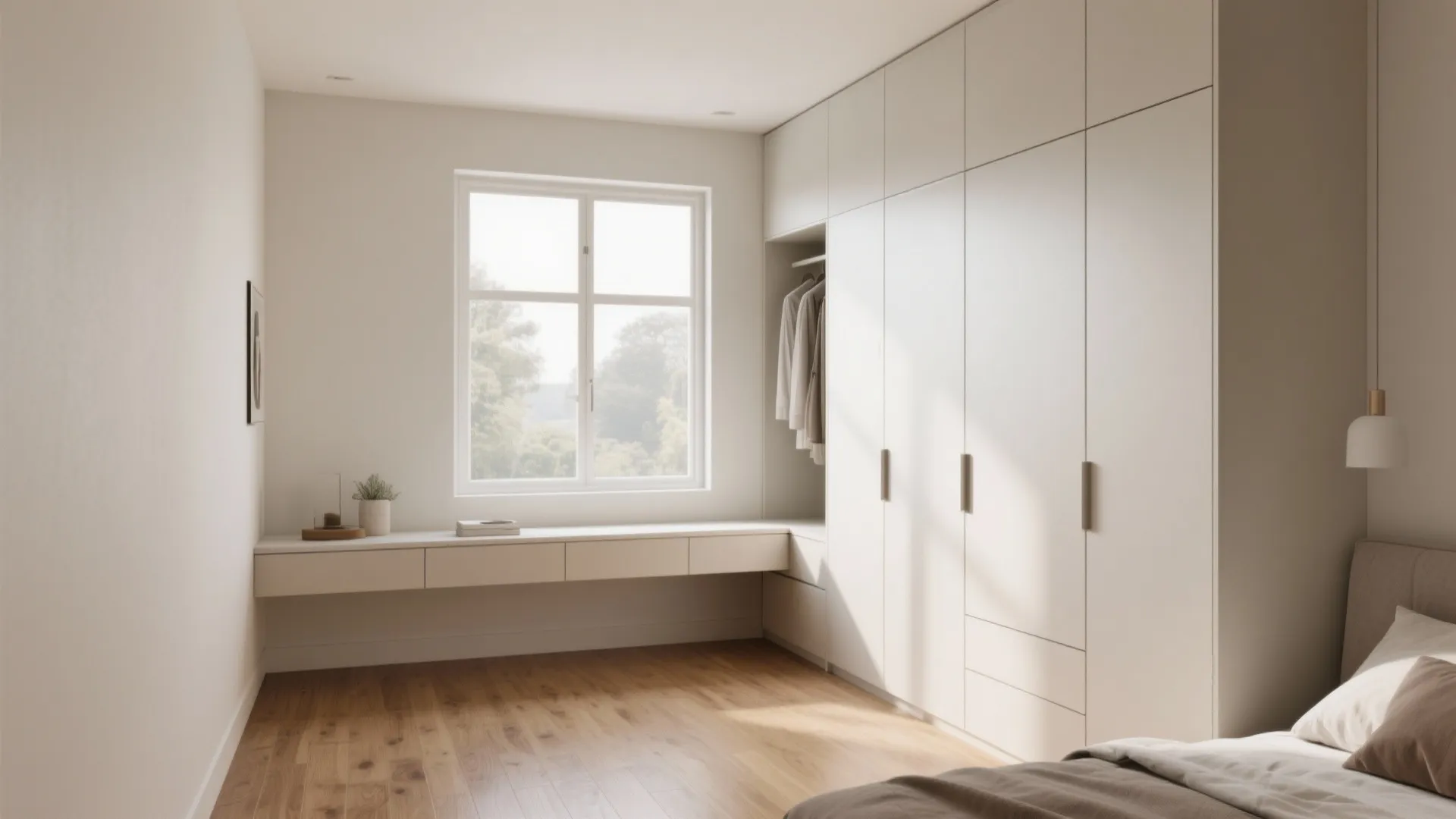 Minimalist Built-in Storage