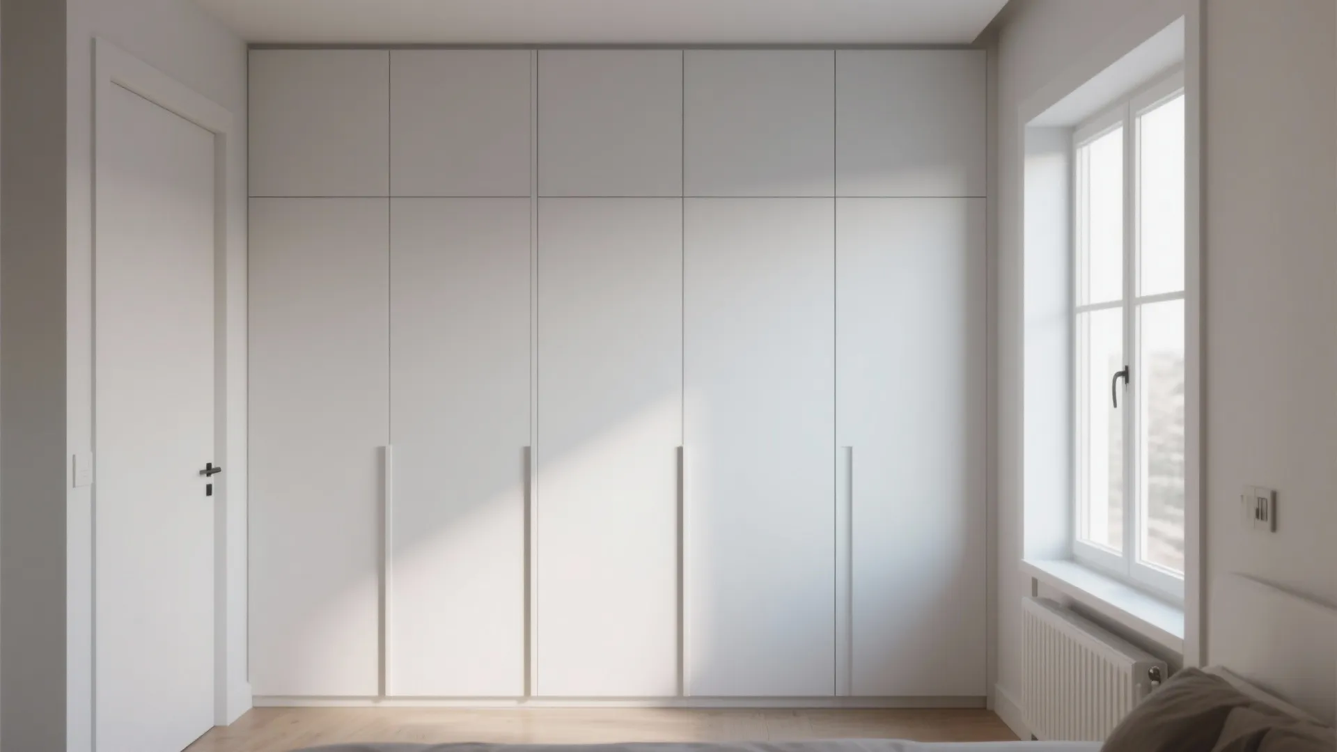 Minimalist Built-In Wardrobe