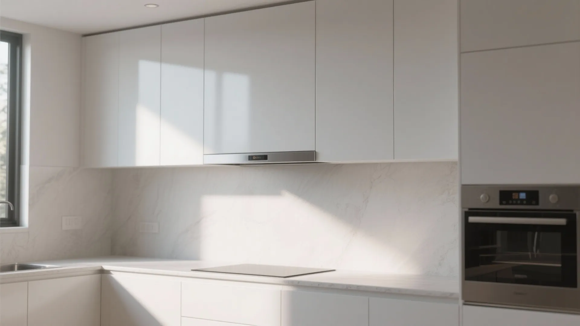 1. Minimalist Built-in Hood