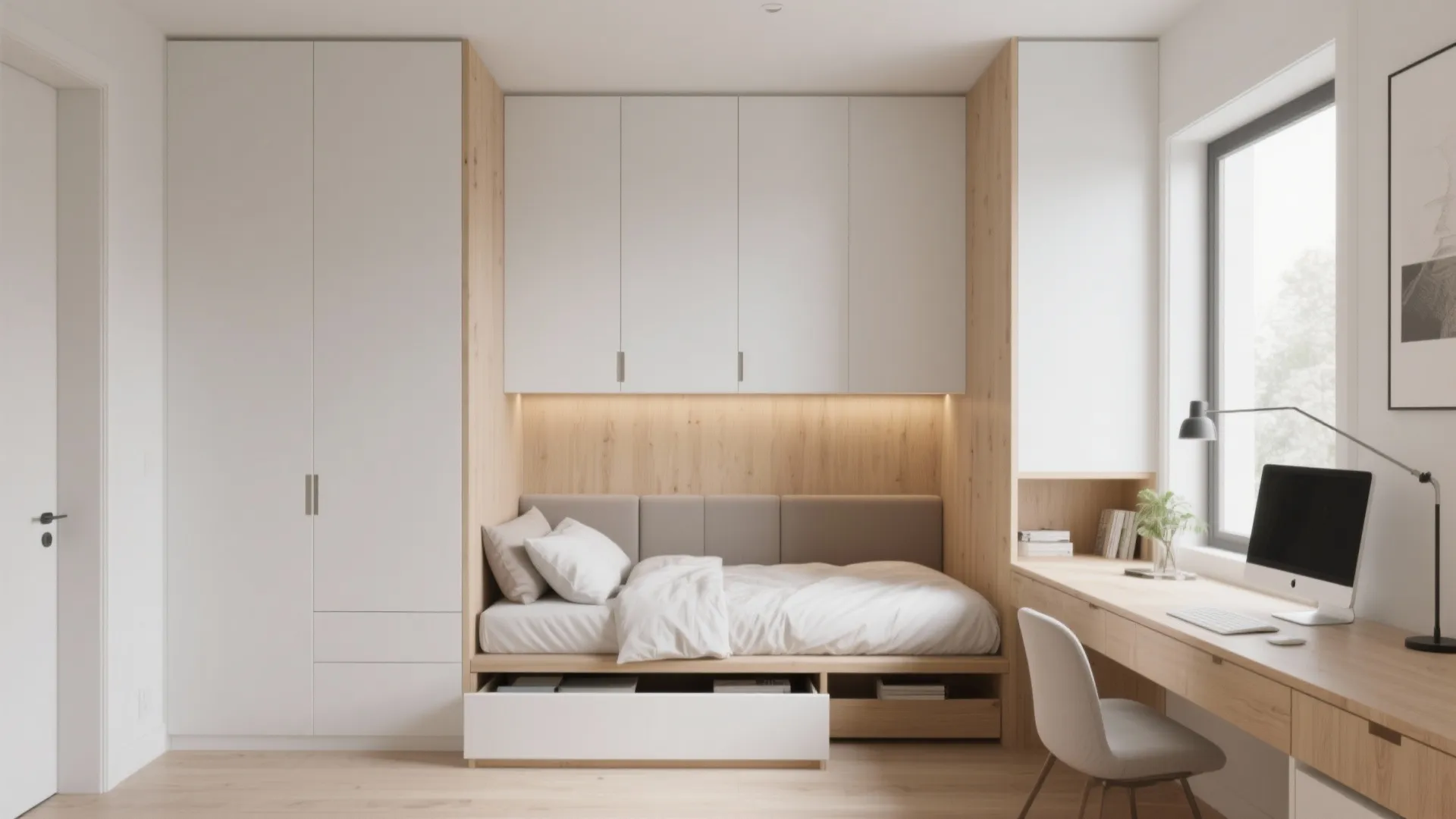 1. Minimalist Built-Ins