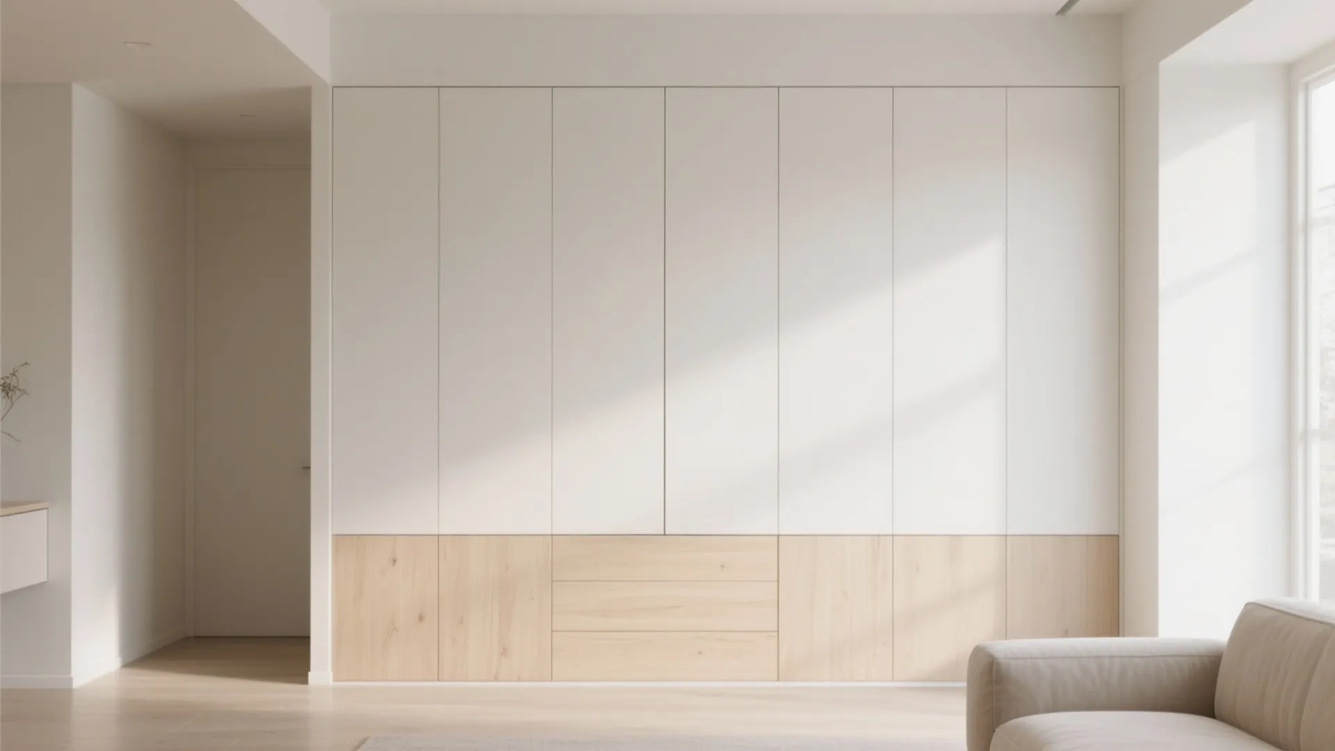 Minimalist Built-in Cupboards