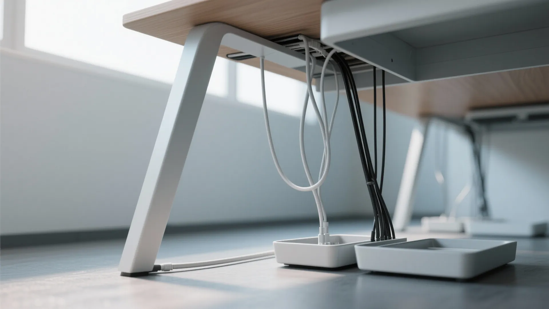 7. Minimalist Cable Setup