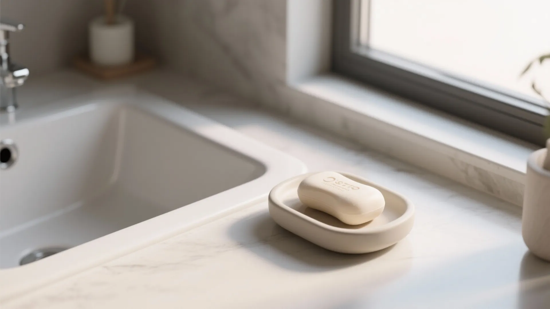 Minimalist Ceramic Soap Stand