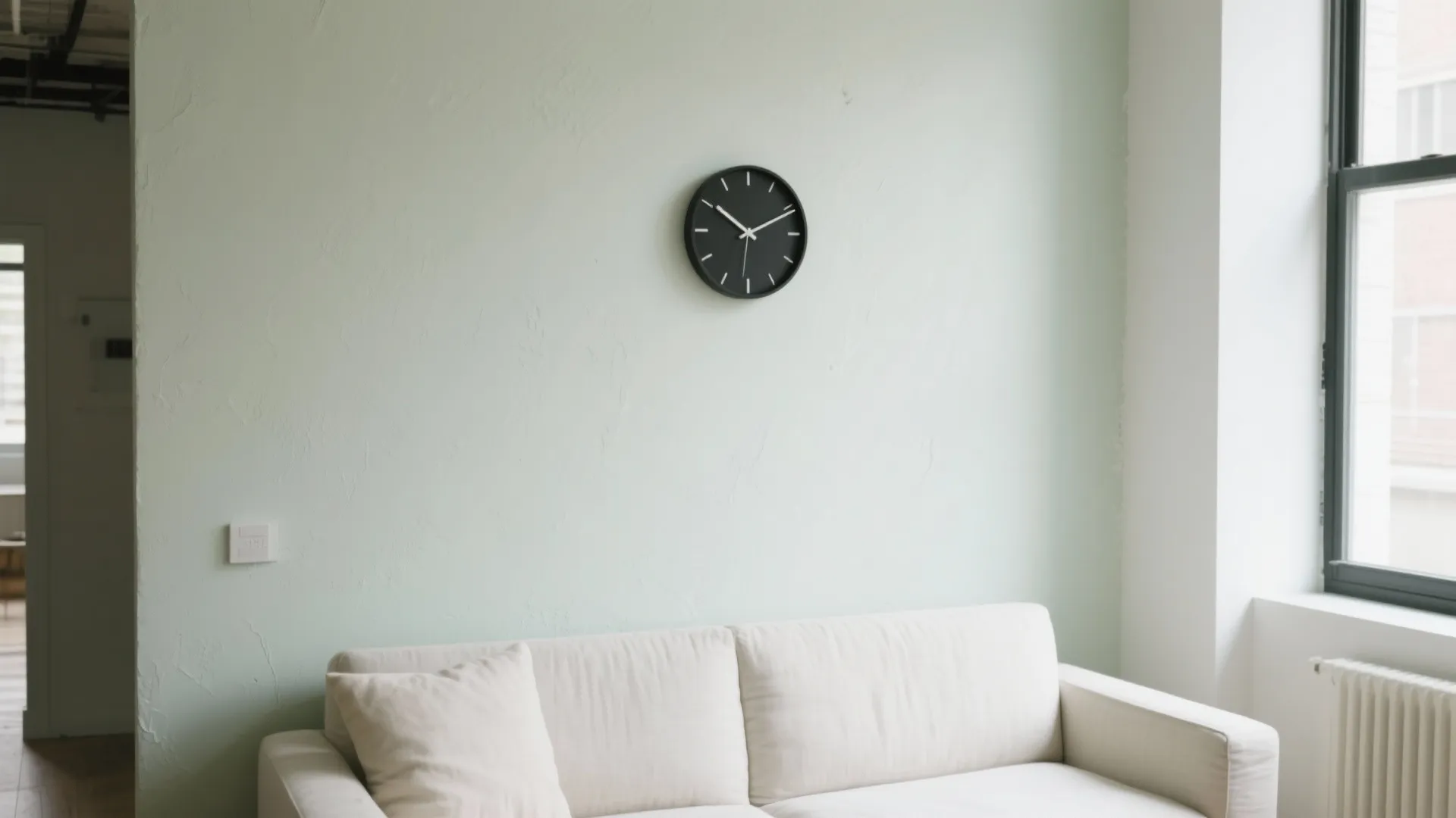 Minimalist Wall Clock Styling