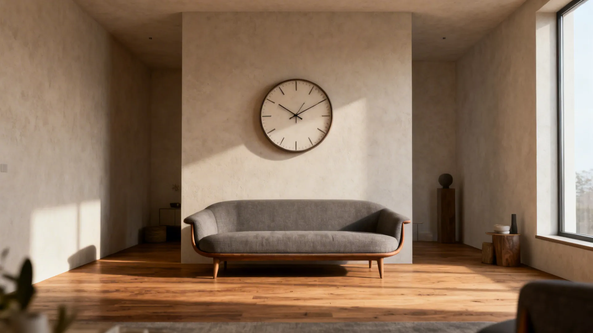 Big Wall Clocks: 5 Living Room Ideas