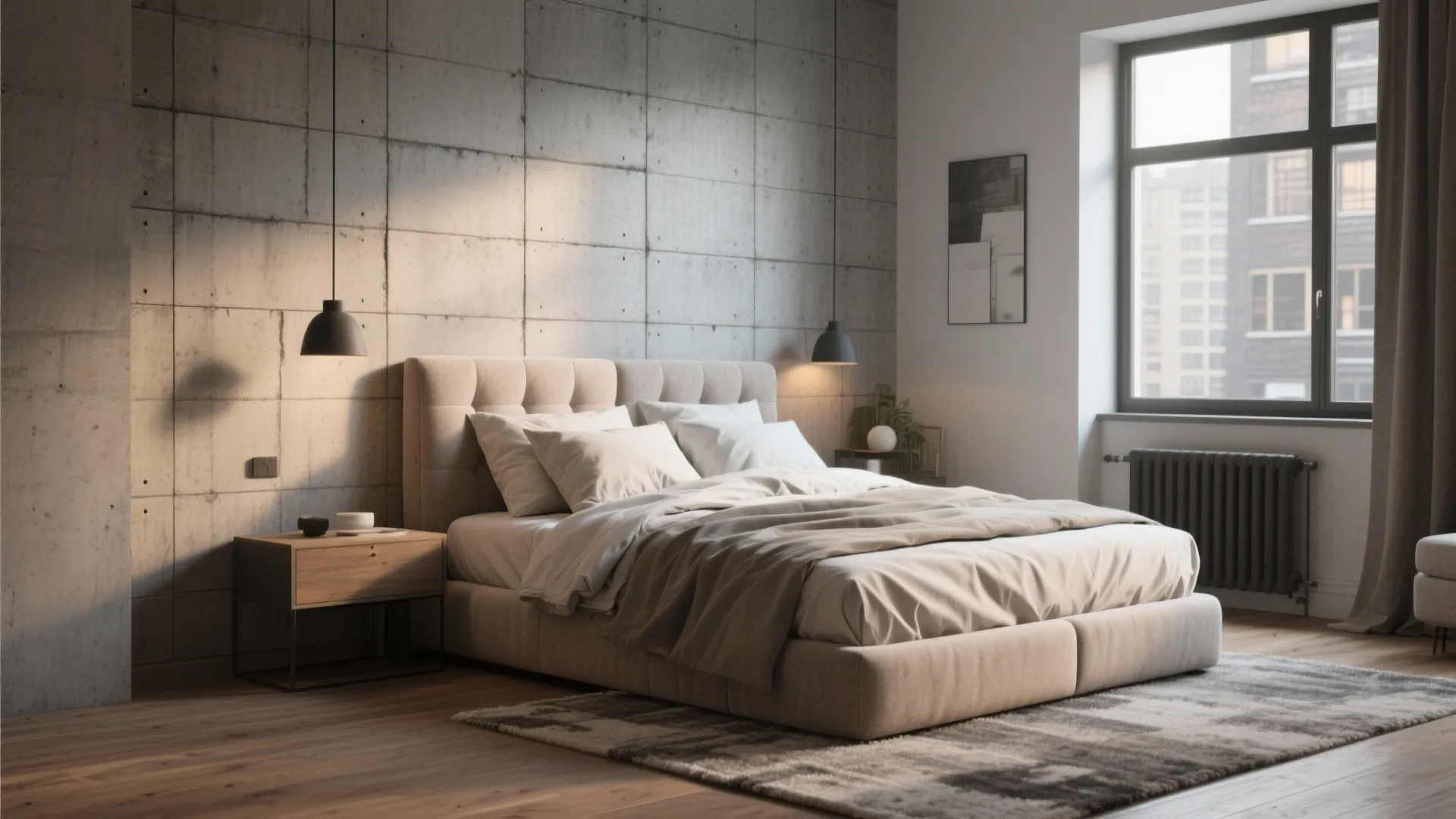 Minimalist Concrete Finish