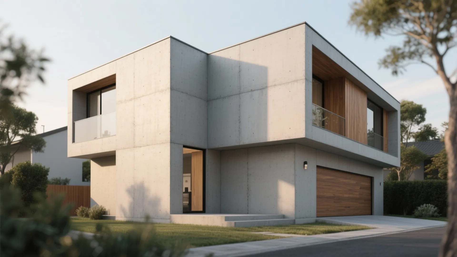 Minimalist Concrete Finish