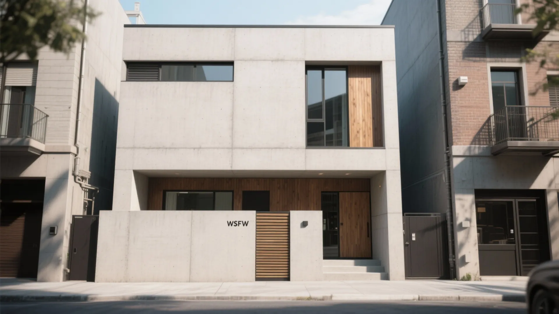 1. Minimalist Concrete Finishes