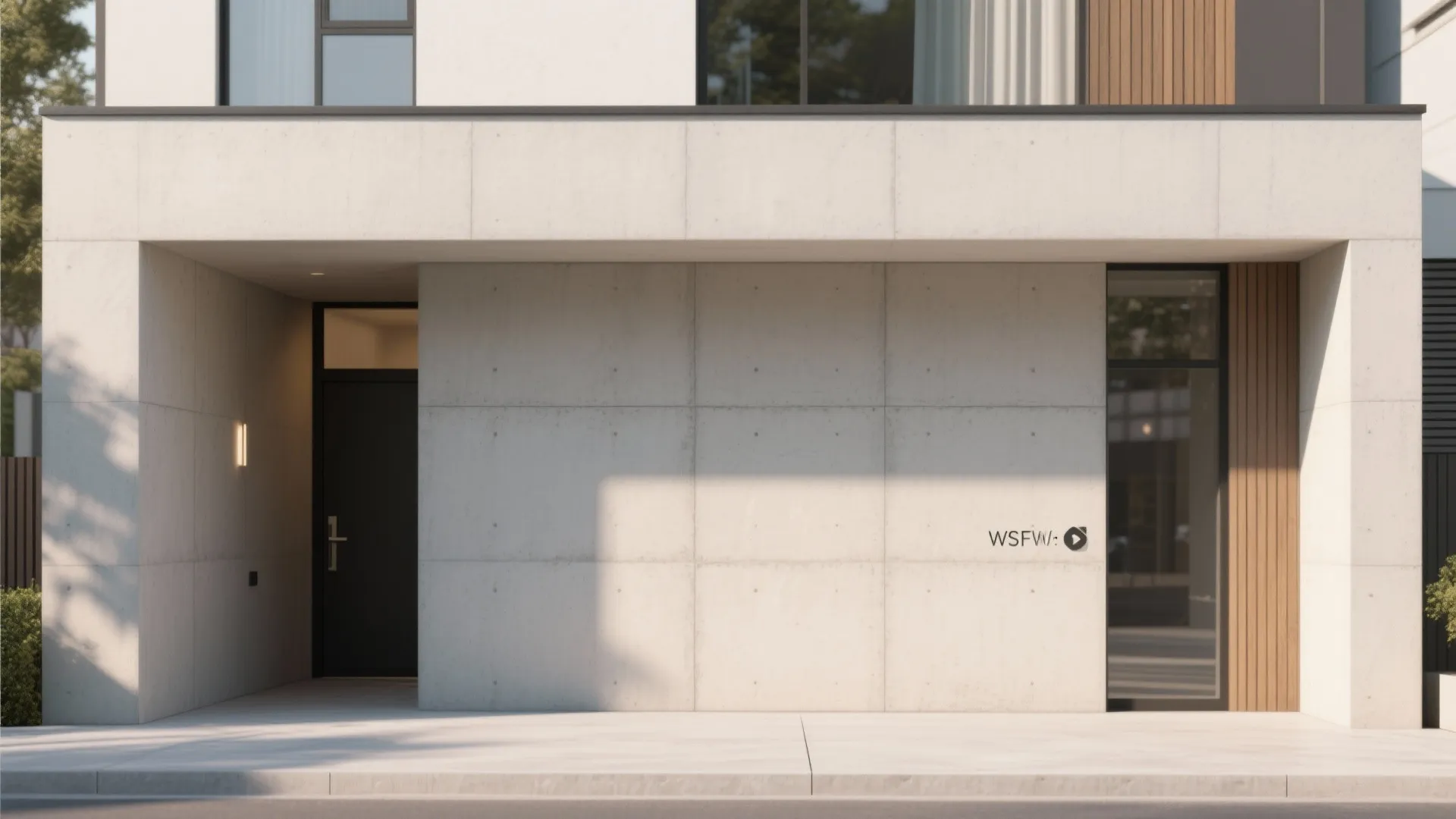 Minimalist Concrete Finish