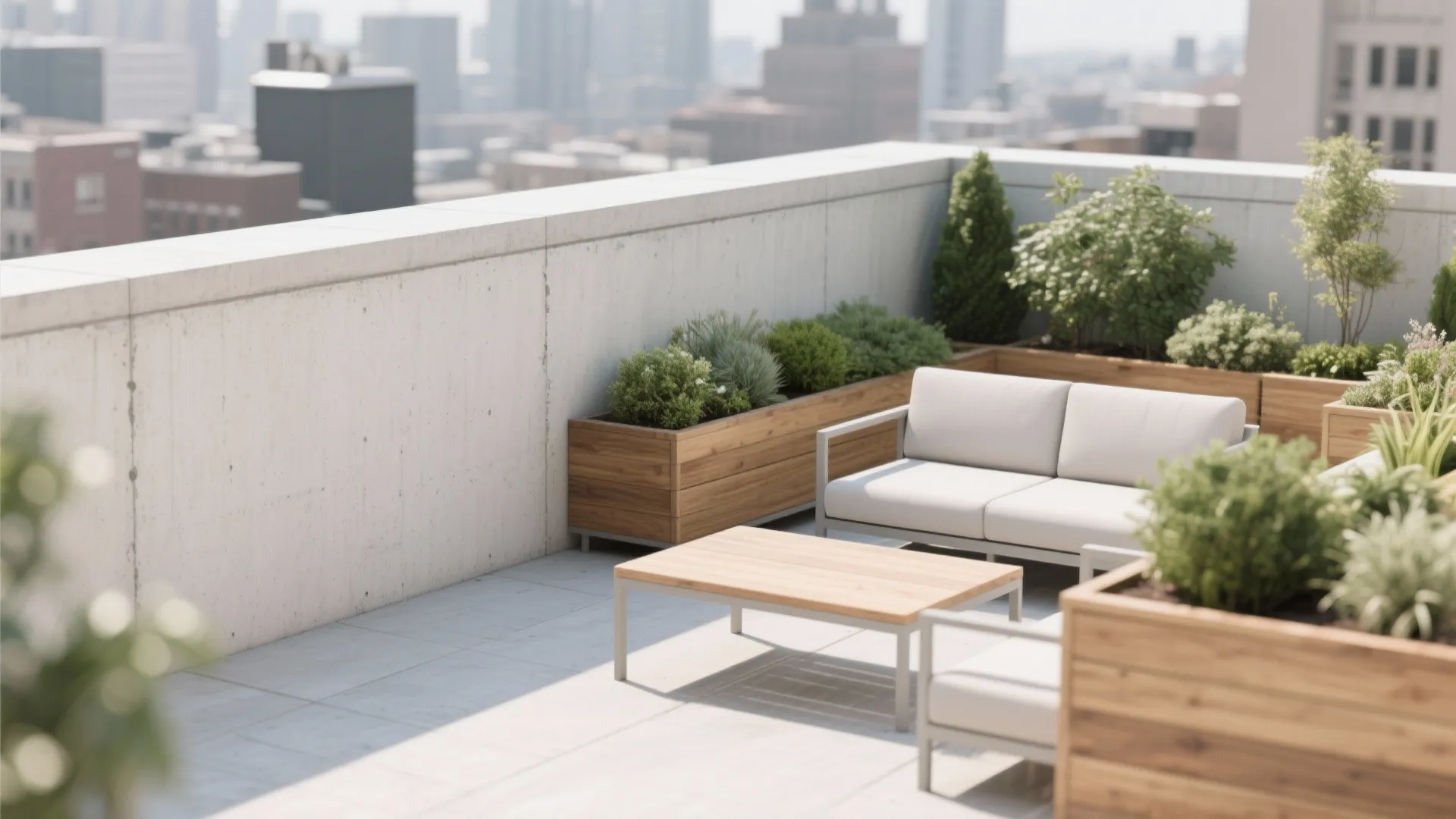 Minimalist Concrete Elegance