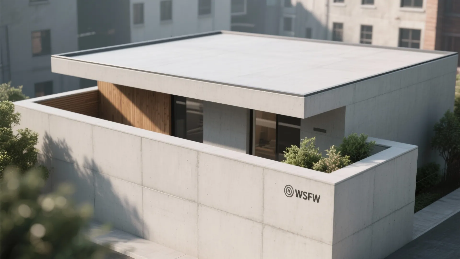 Minimalist Concrete Finish