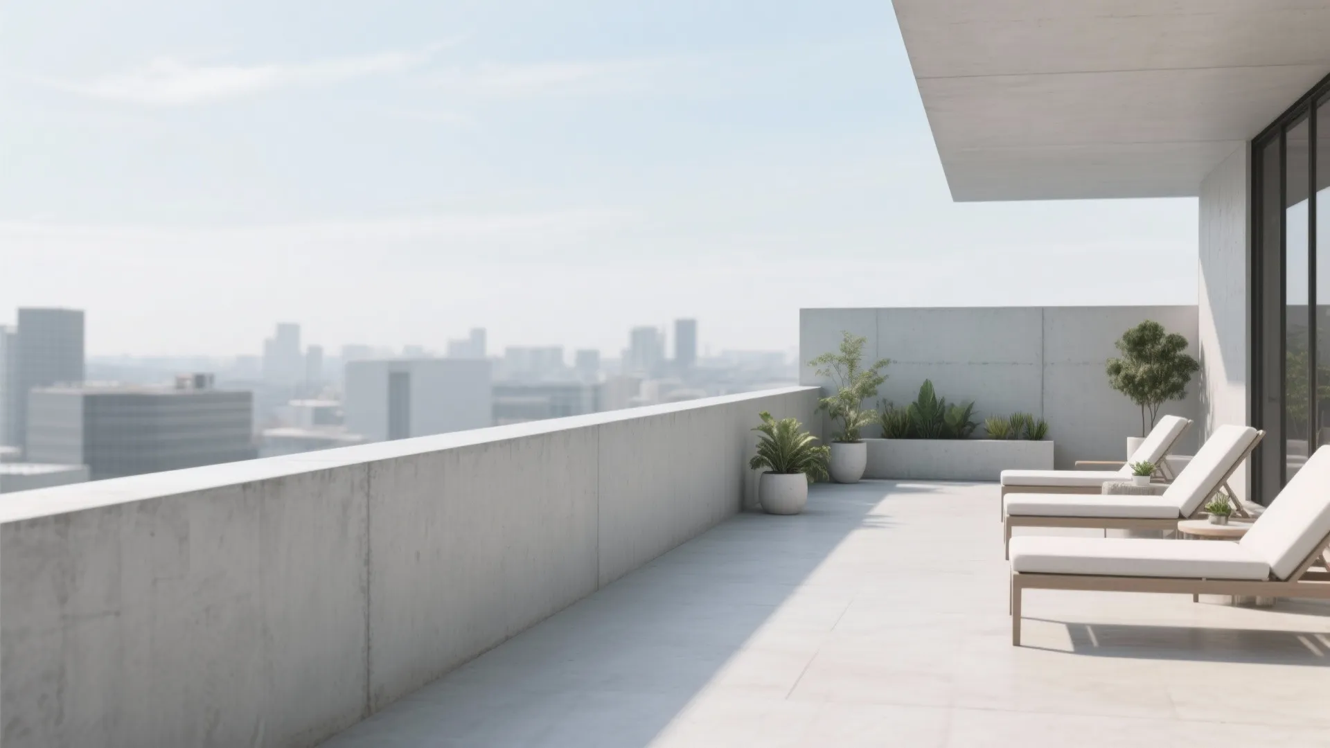 Minimalist Concrete Finish