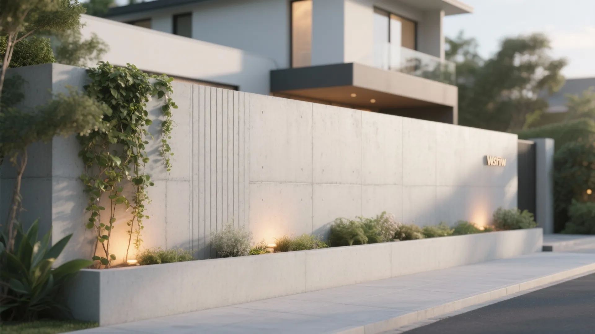 Minimalist Concrete Elegance