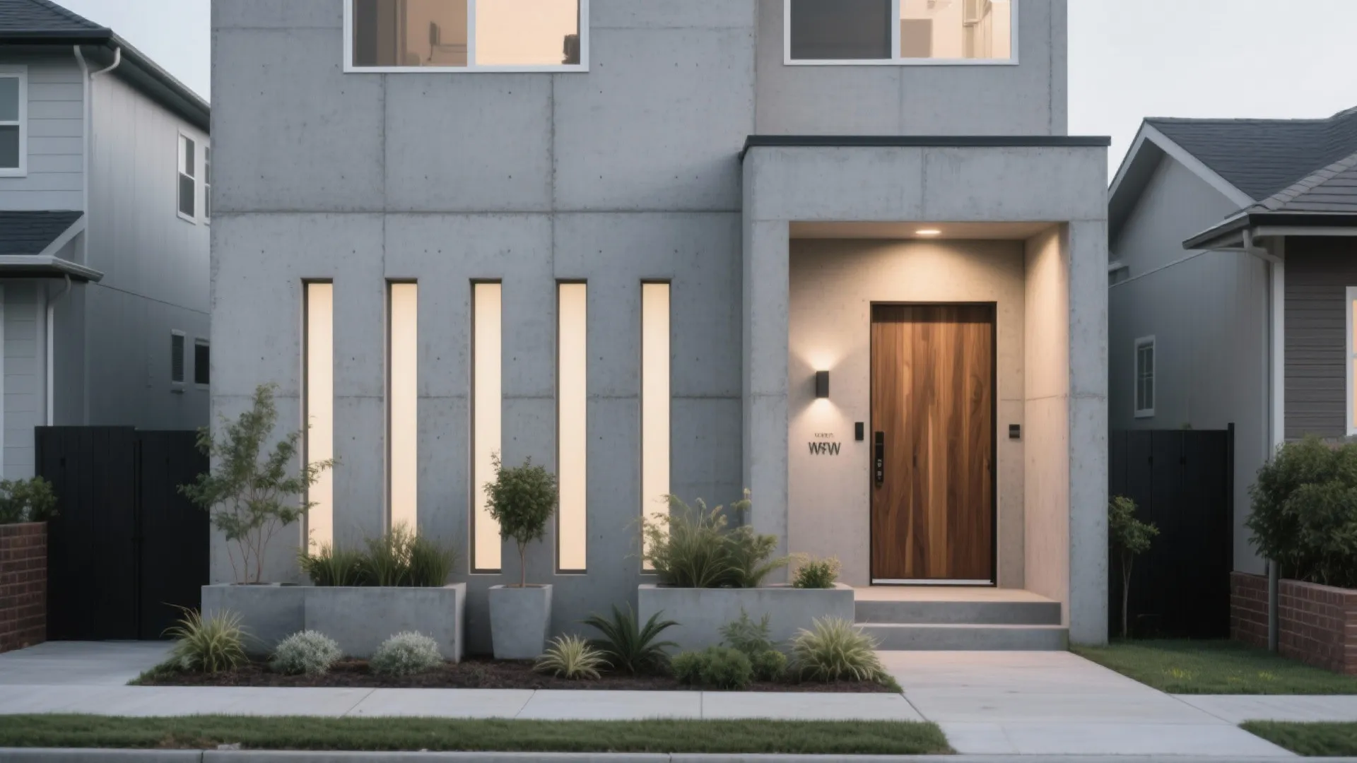 Minimalist Concrete Finish