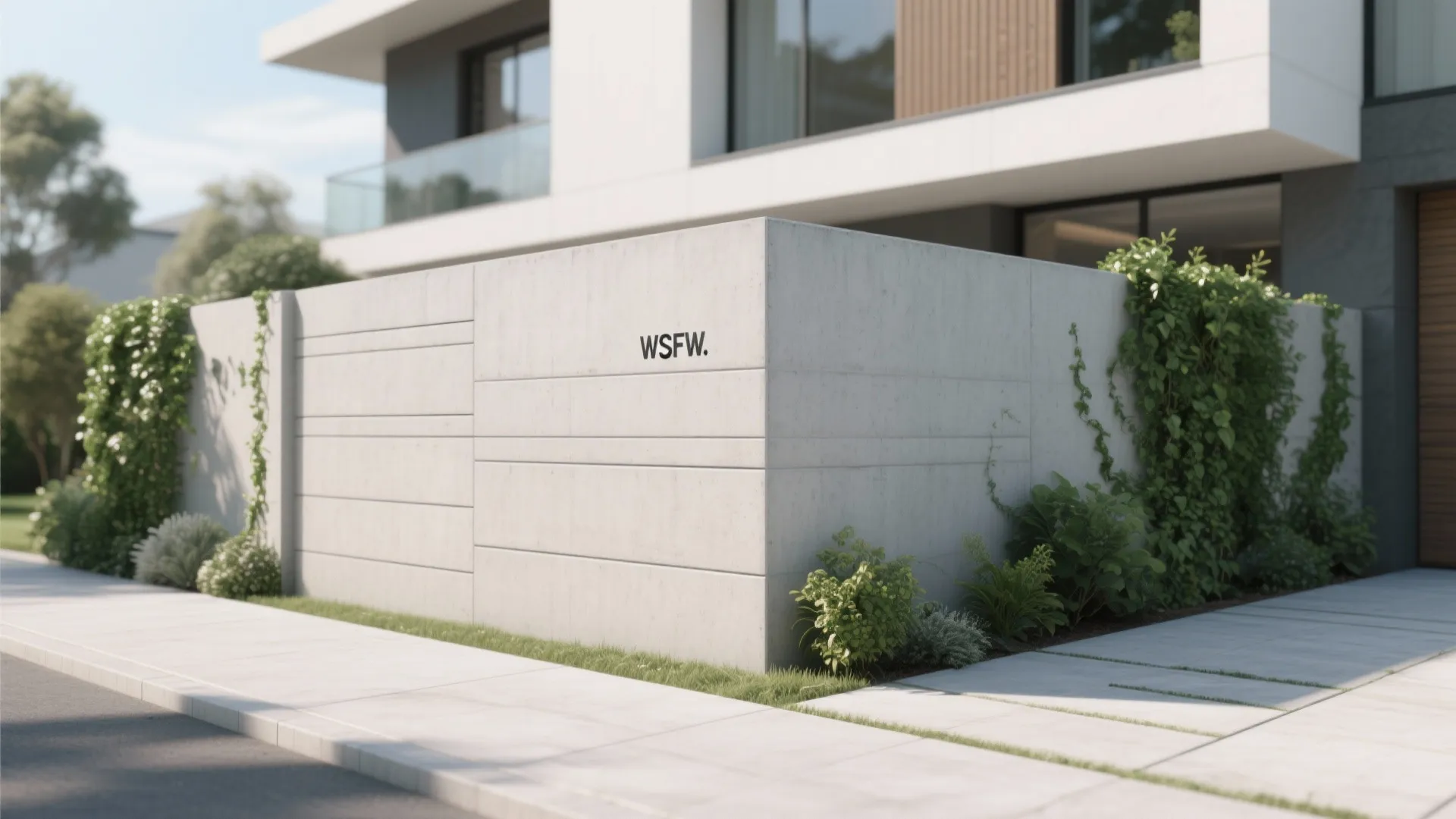 Minimalist Concrete Elegance